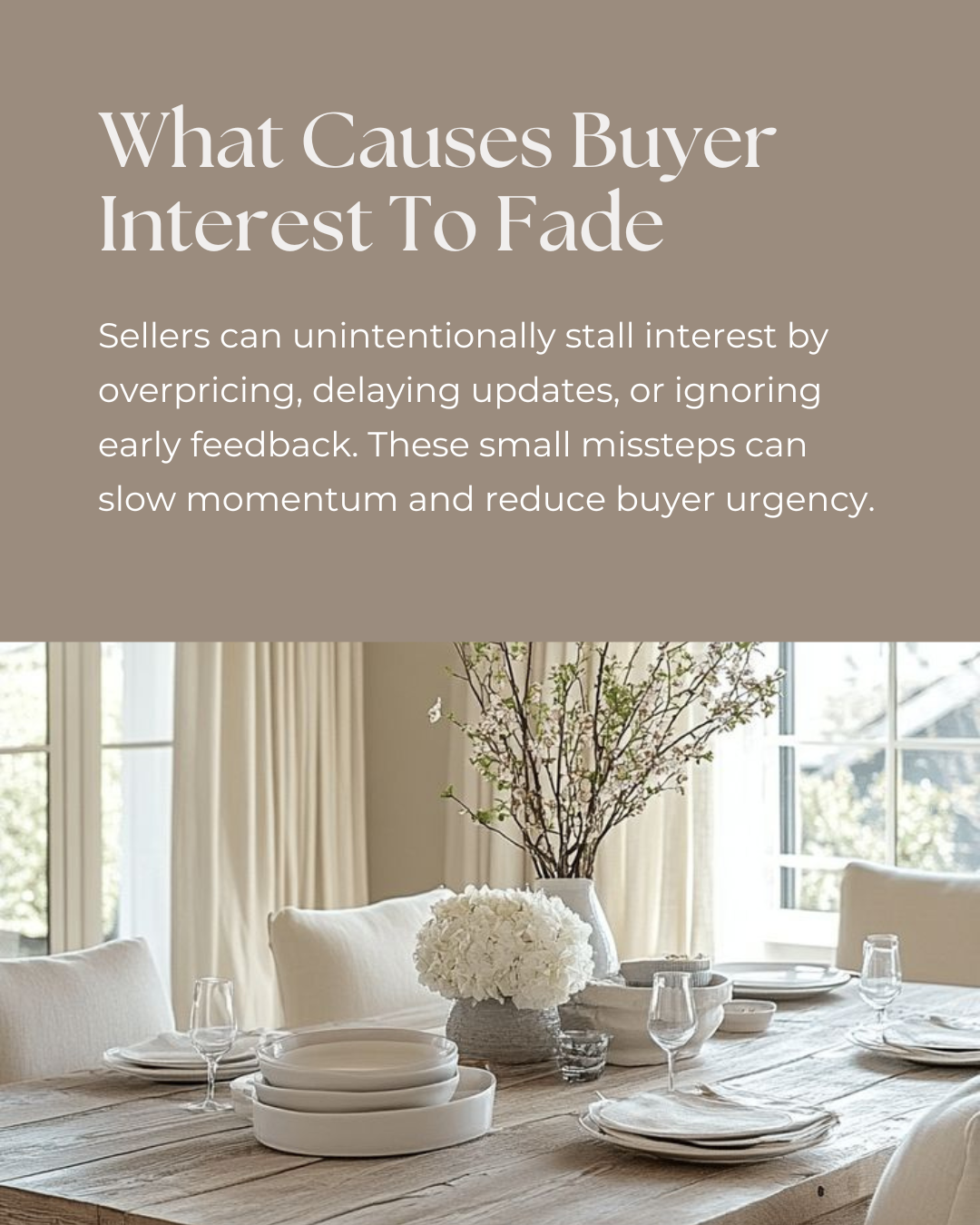 Interest fades faster than most sellers realize. Staying responsive, realistic, and open to strategy adjustments helps keep momentum strong and buyers engaged.

#Realtor #CanadianRealtor #Investment #DreamHome #MarketTrends #PropertyListing #ForSale 