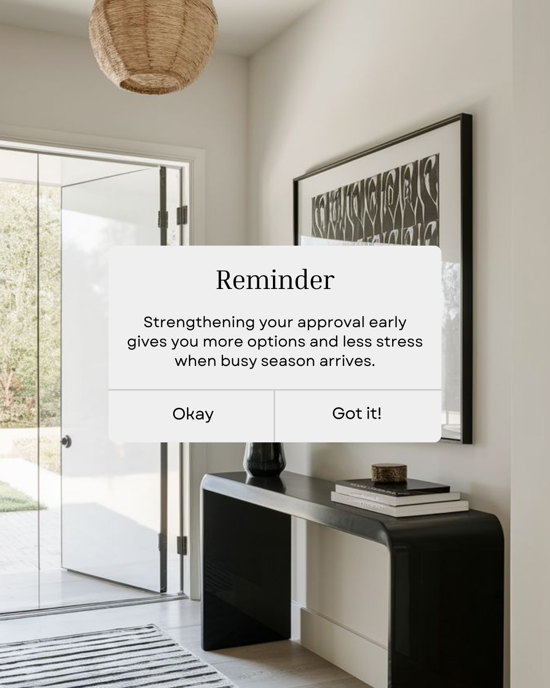 Busy season rewards those who prepare ahead. Strengthening your file now can lead to smoother approvals, better terms, and more confidence when competition picks up. #CanadianMortgages #MortgageBrokersCA #HomeFinancingCanada #MortgageAdvice #Financia