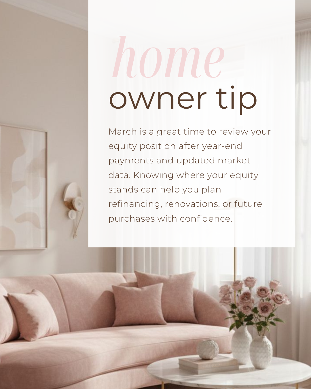 March is the perfect time to check in on your home equity and see how it fits into your bigger financial picture. A quick review now can uncover opportunities to plan smarter for the months ahead. #CanadianBroker #CanadianAgent #HomeLoan #Investment 