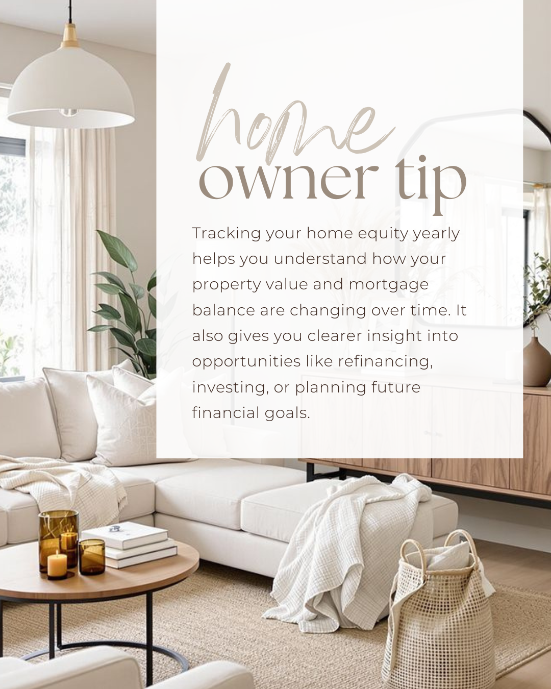 Your home equity is one of your biggest financial tools—so check in on it every year. A quick review can reveal opportunities to refinance, invest, or simply strengthen your long-term financial strategy.

#CanadianBroker #CanadianAgent #HomeLoan #Inv