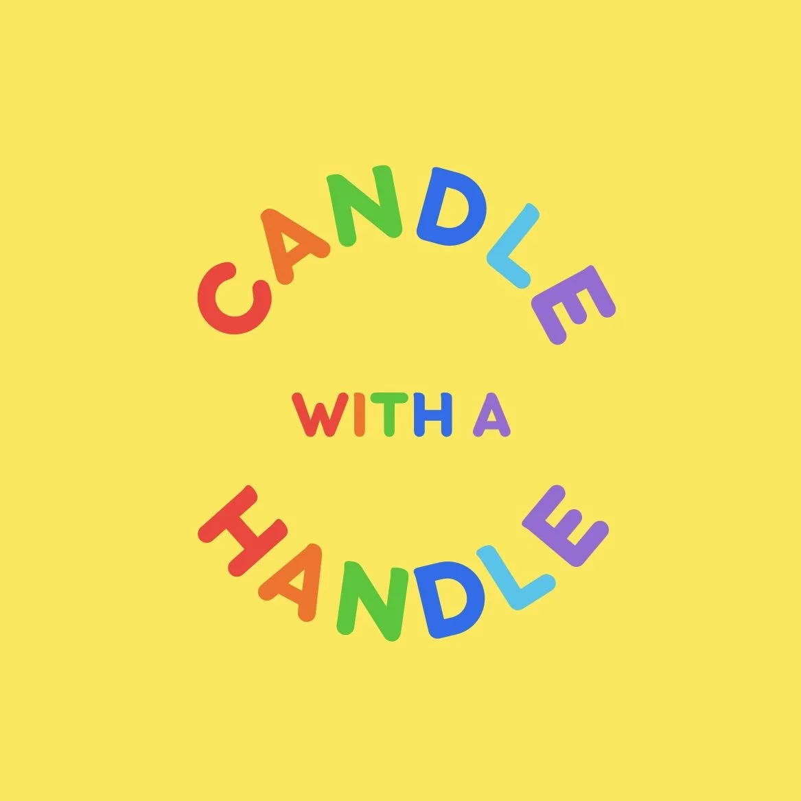 Candle with a Handle