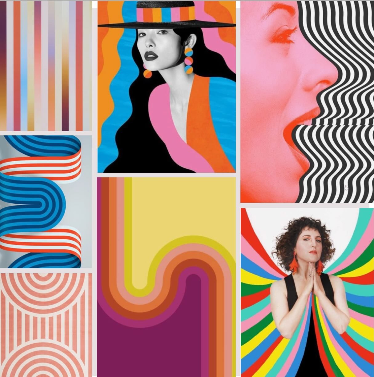 Mood boarding for a new client. 🌈