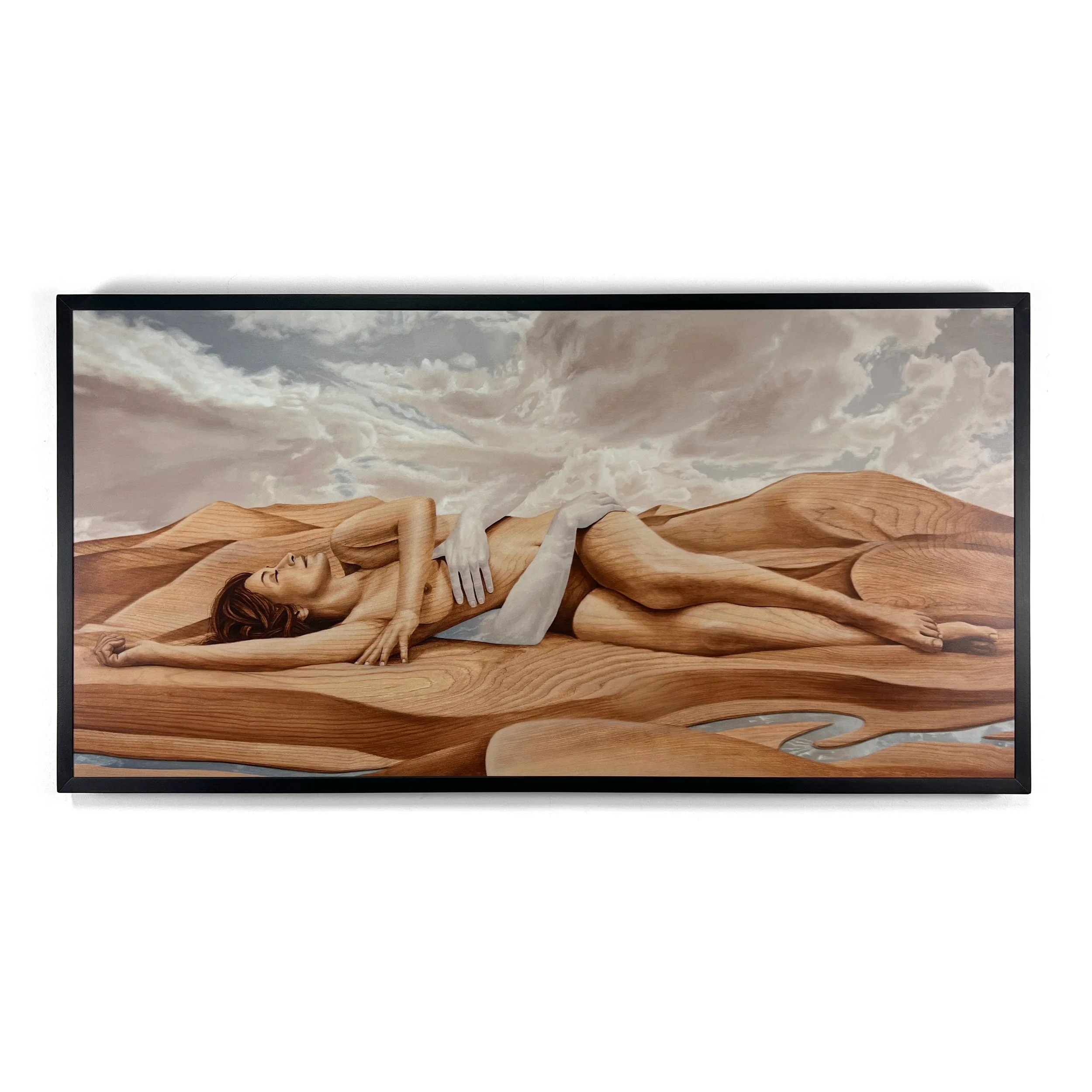 WITH THE DAY • 24 X 46.5" • On Panel