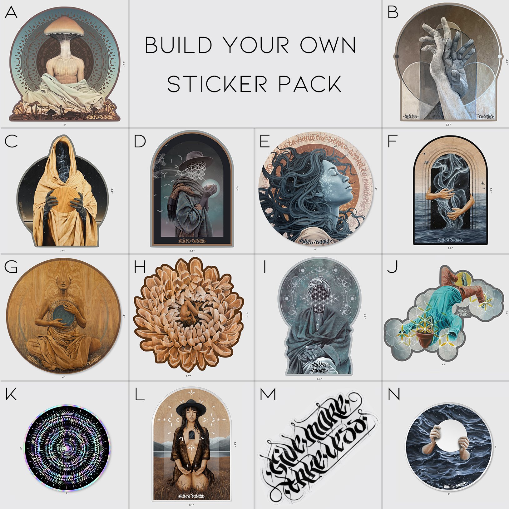 Build Your Own Sticker Pack