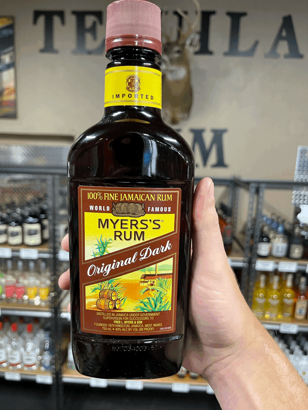MYERS ORIGINAL DARK RUM 750ml — MAGNUM'S Discount LIQUOR'S