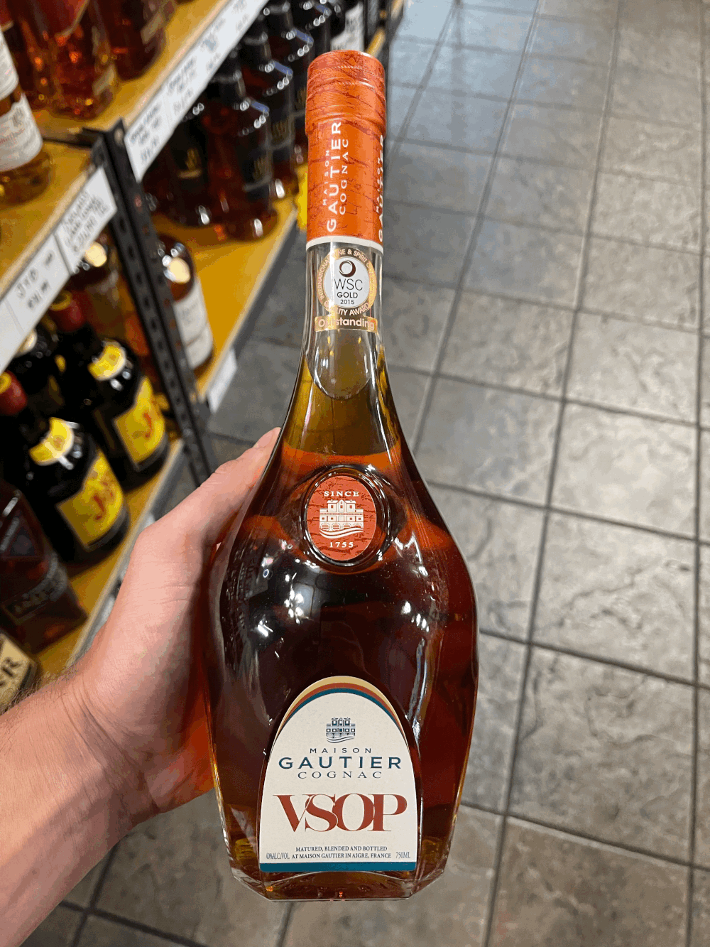 Gautier VSOP Cognac 750ml — MAGNUM'S Discount LIQUOR'S
