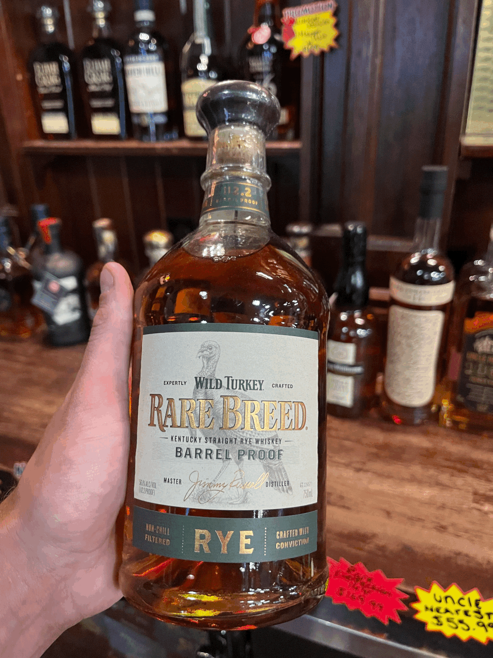 Wild Turkey Rare Breed Rye 750ml — MAGNUM'S Discount LIQUOR'S