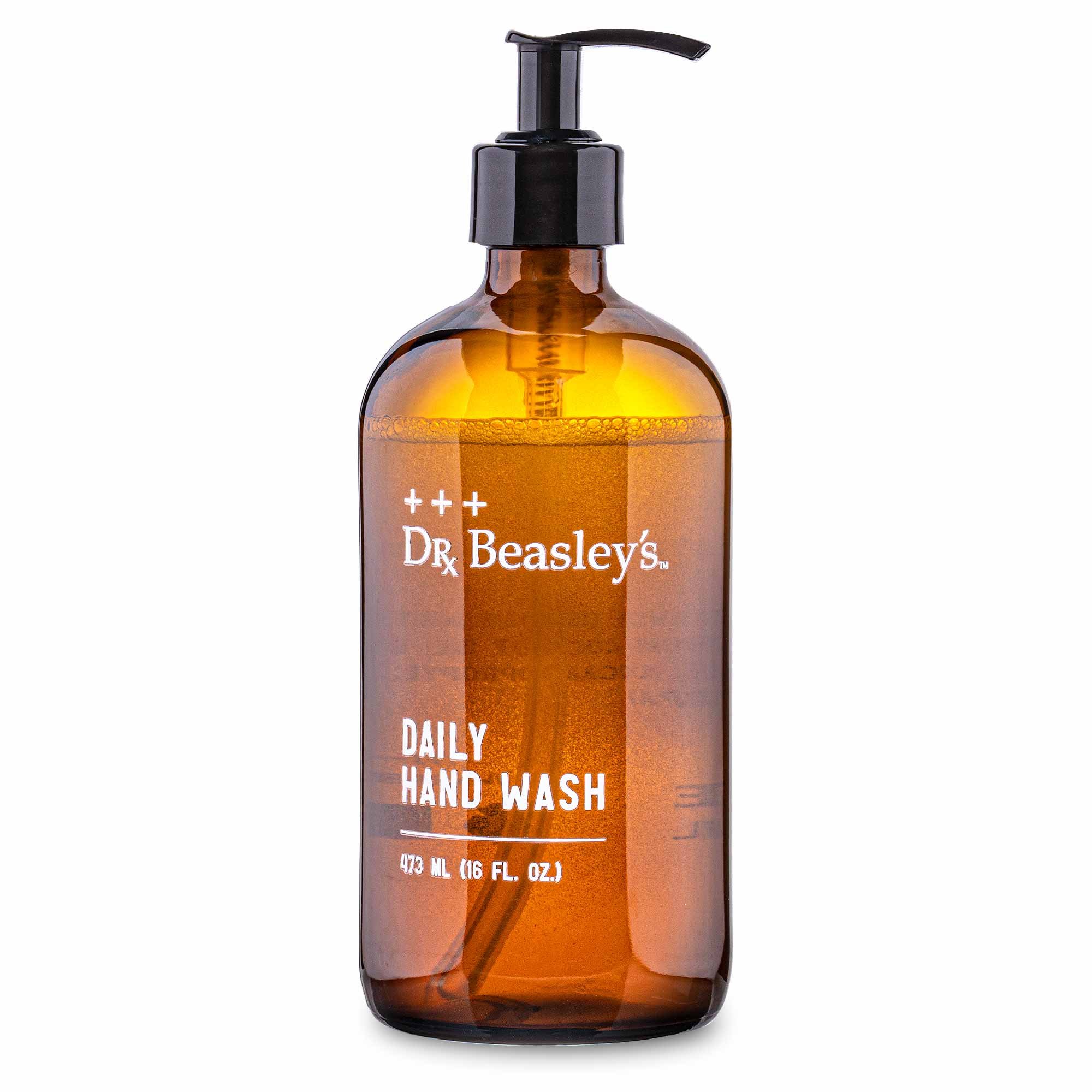 Ecommerce photography for a luxury hand soap made by Dr. Beasley's.