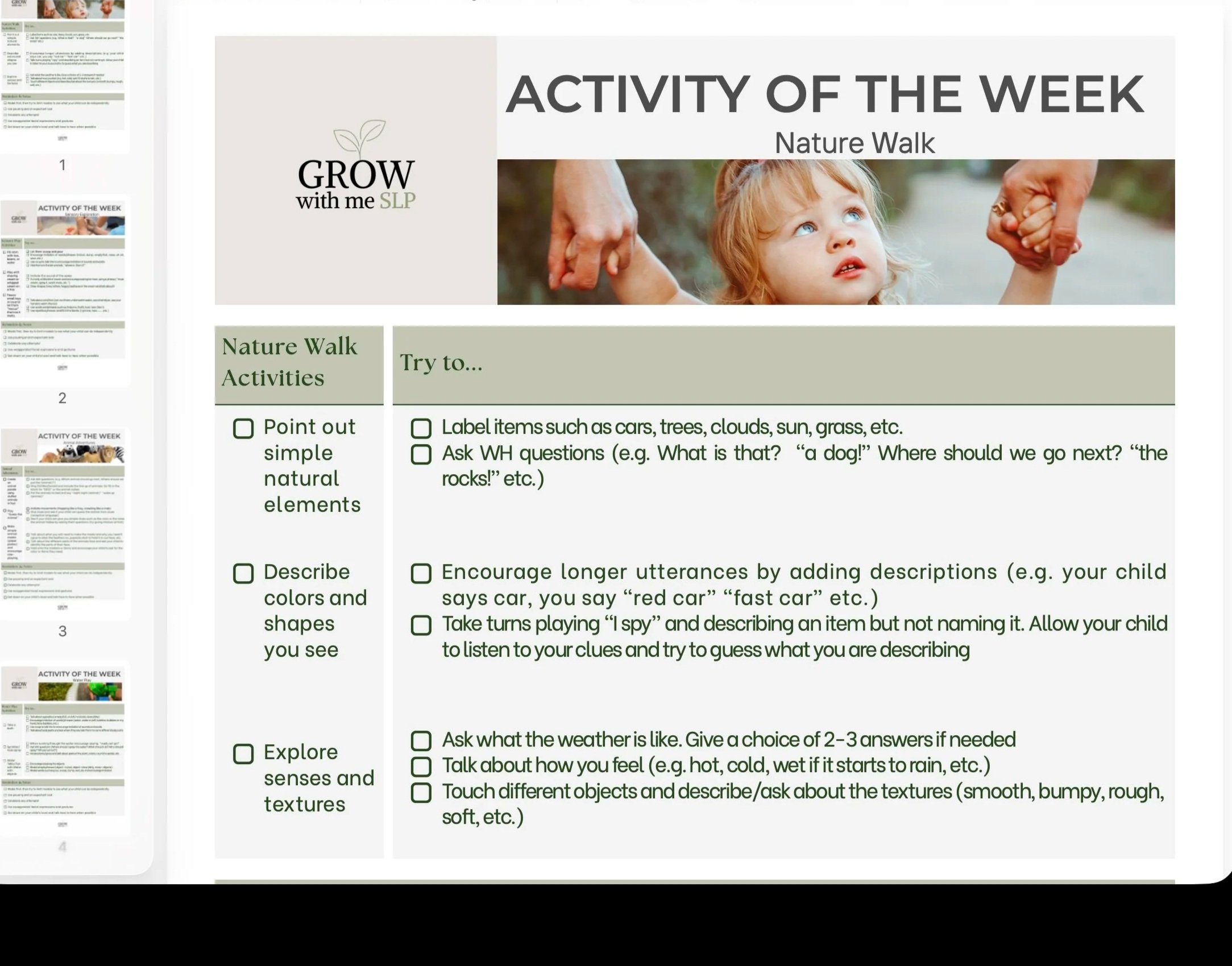 Activity of the Week 5 Pack