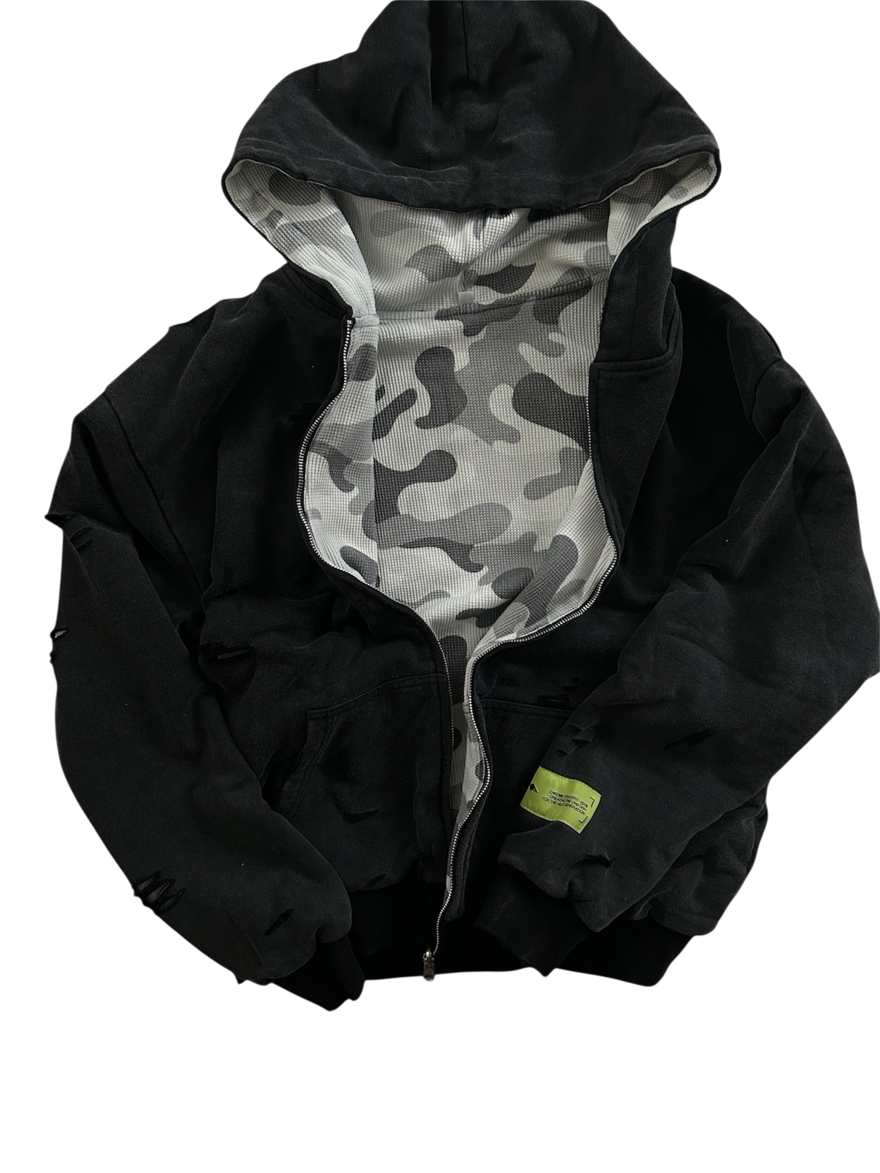 CHROME COUNTRY - REVERSIBLE HOODIE