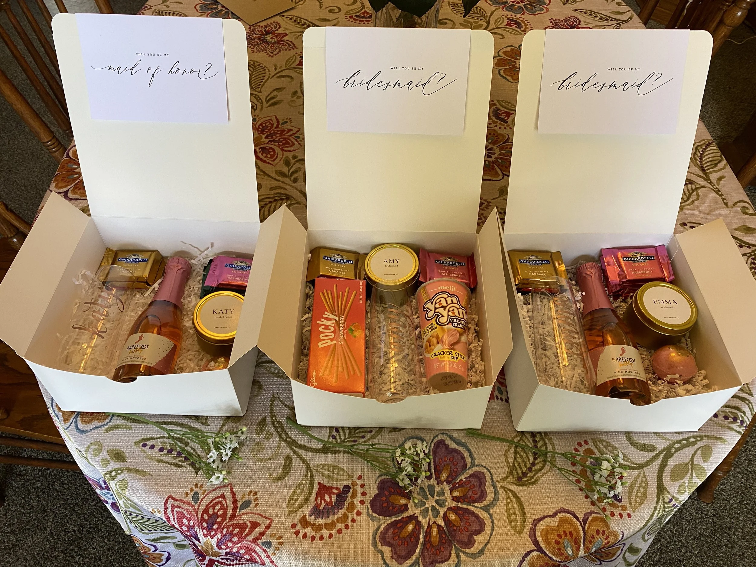 Bridesmaid Proposal Boxes