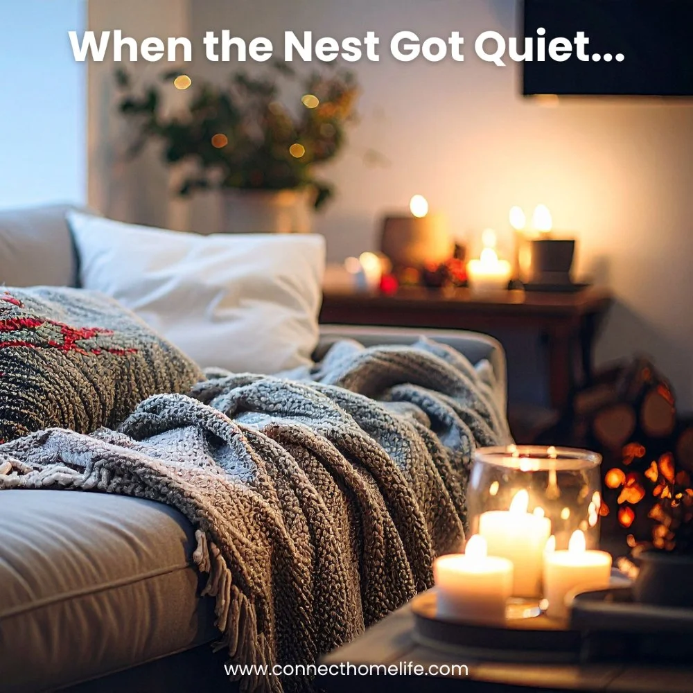 When the house grew quiet, I wasn&rsquo;t sure who I was anymore.
The routines I&rsquo;d built for years suddenly disappeared&hellip; and so did my sense of direction.

But God was doing something new. 🌿
He was inviting me to slow down, reflect, and