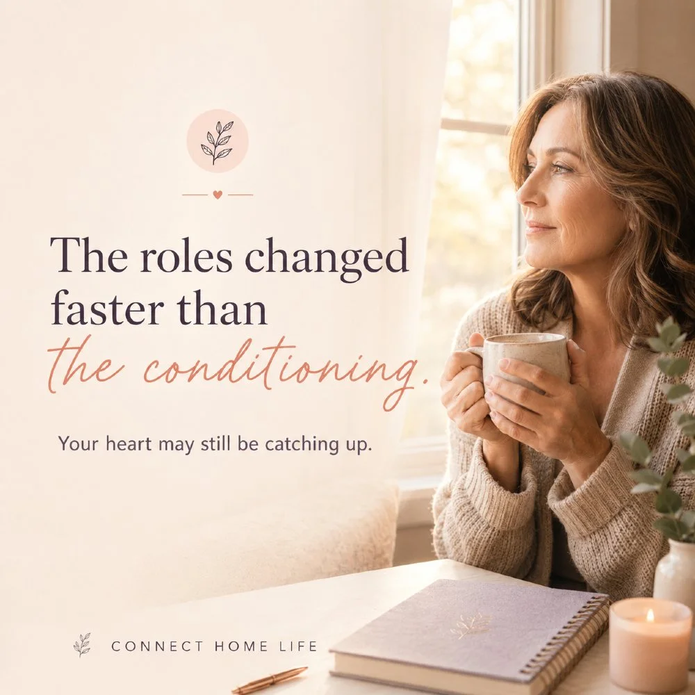 Sometimes the empty nest does not create the struggle. It reveals what has been quietly forming for years. Patterns like overfunctioning, staying busy, or feeling responsible for everything can start to feel like identity. But awareness is not failur