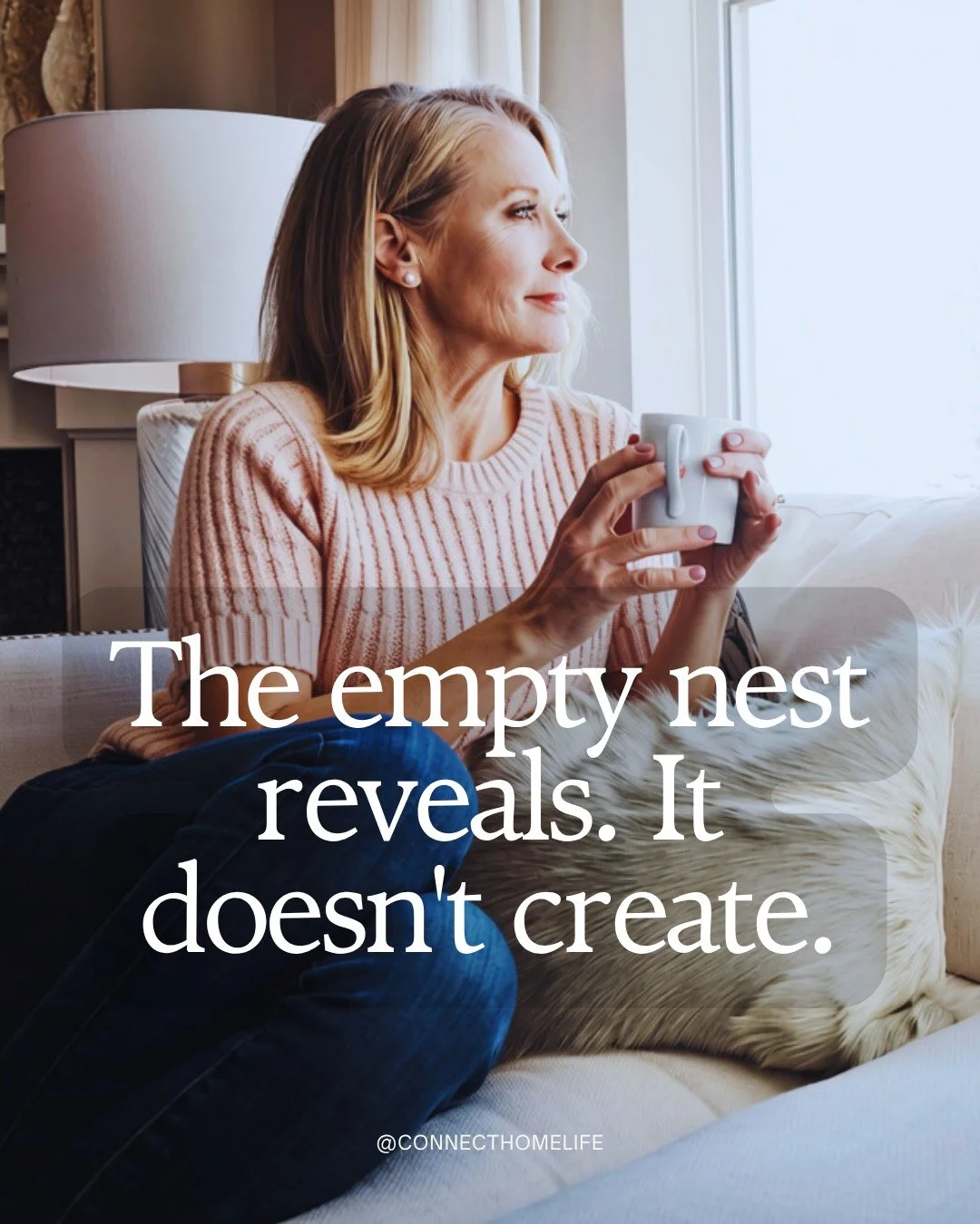 The roles shift. The noise fades. And the patterns that once stayed hidden become easier to see.

You may know your worth isn&rsquo;t based on performance, approval or usefulness&mdash;and still feel unsettled when nothing needs you. That doesn&rsquo