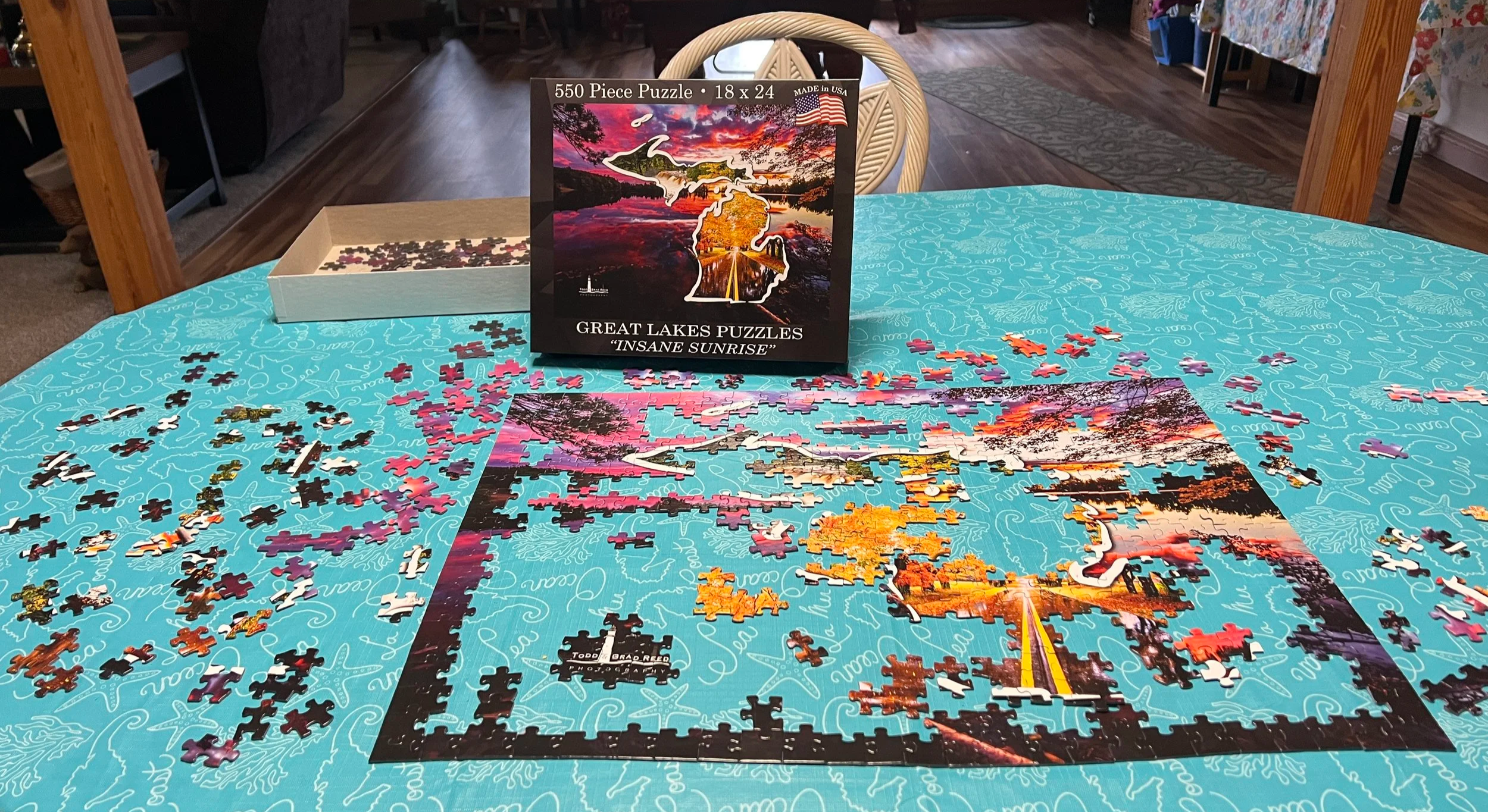 Great Lakes Puzzle of Michigan