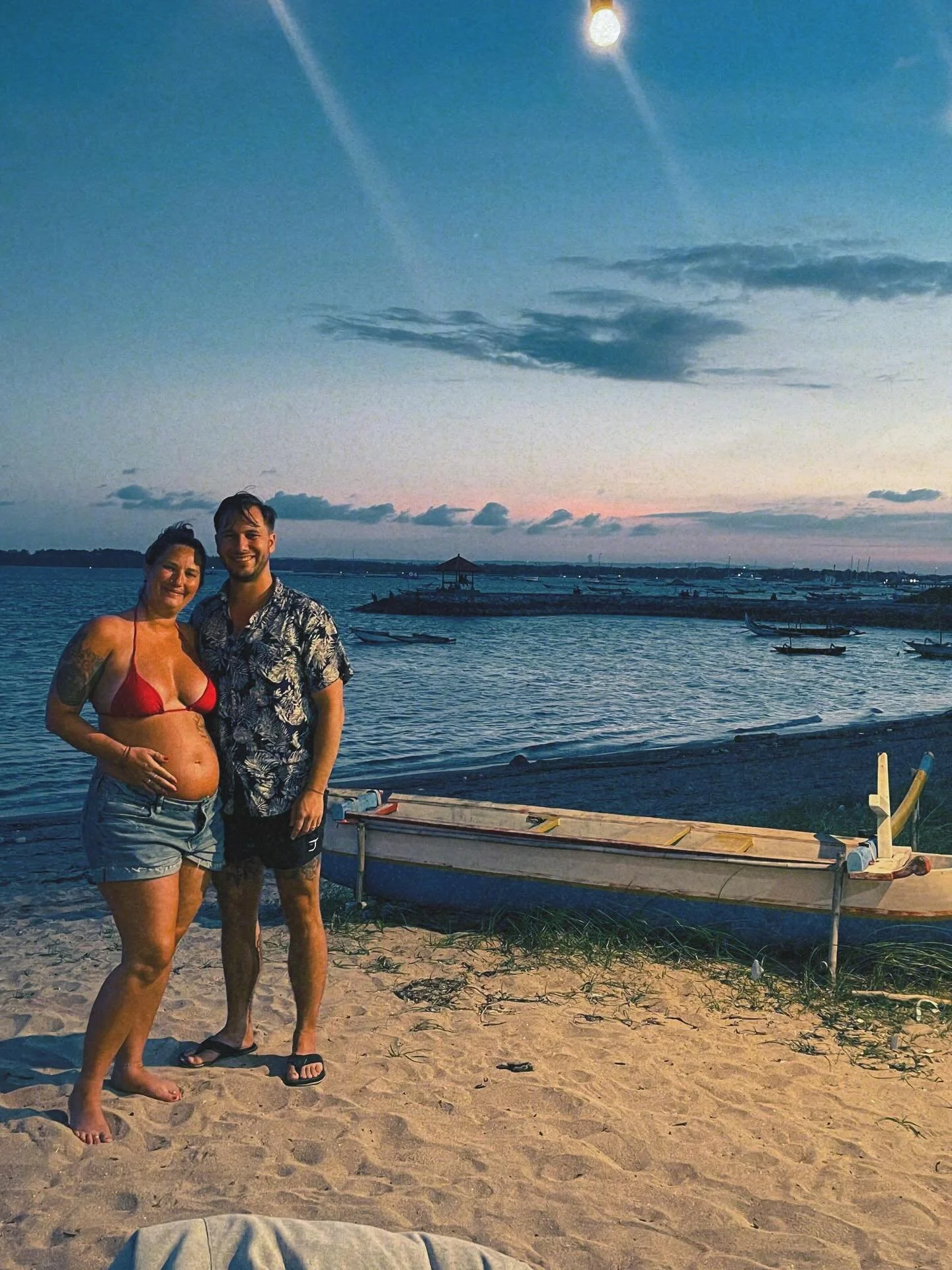 Three perfect weeks with @thejonnyfree in Bali celebrating three beautiful years of being married and that we will soon be a family of three ❤️💕☀️🌴🌺🐠 

It&rsquo;s been such a gift to be in our favorite place relaxing, being nourished, and dreamin