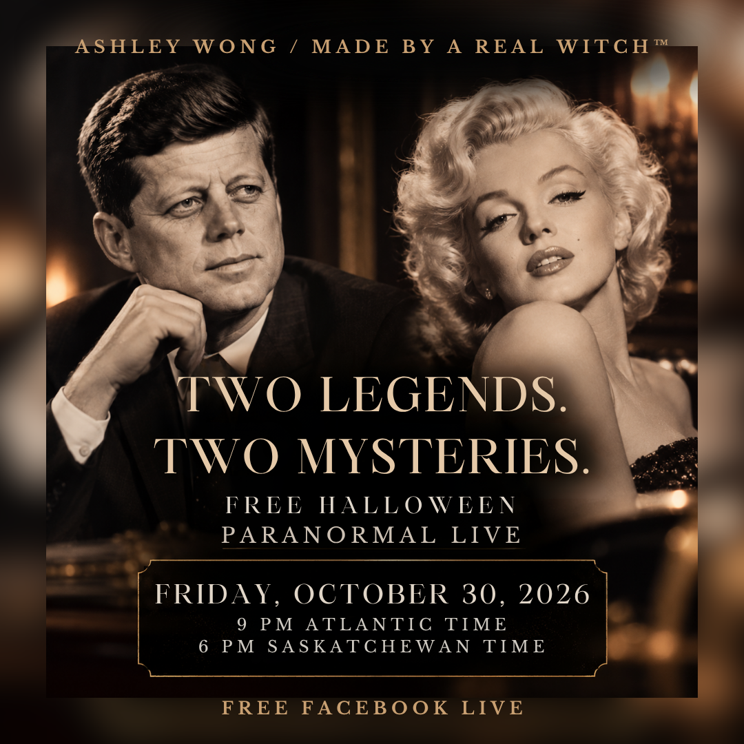 Paranormal Facebook Live - JKF & Marilyn Monroe