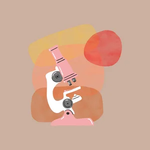 Microscope illustration