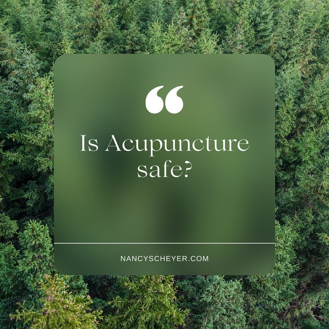 🧩I get asked this from time to time by new patients. It is a reasonable question. 

🧩If you have never had acupuncture, you may have questions about it before feeling comfortable to try it. I can go on about the benefits of acupuncture and East Asi