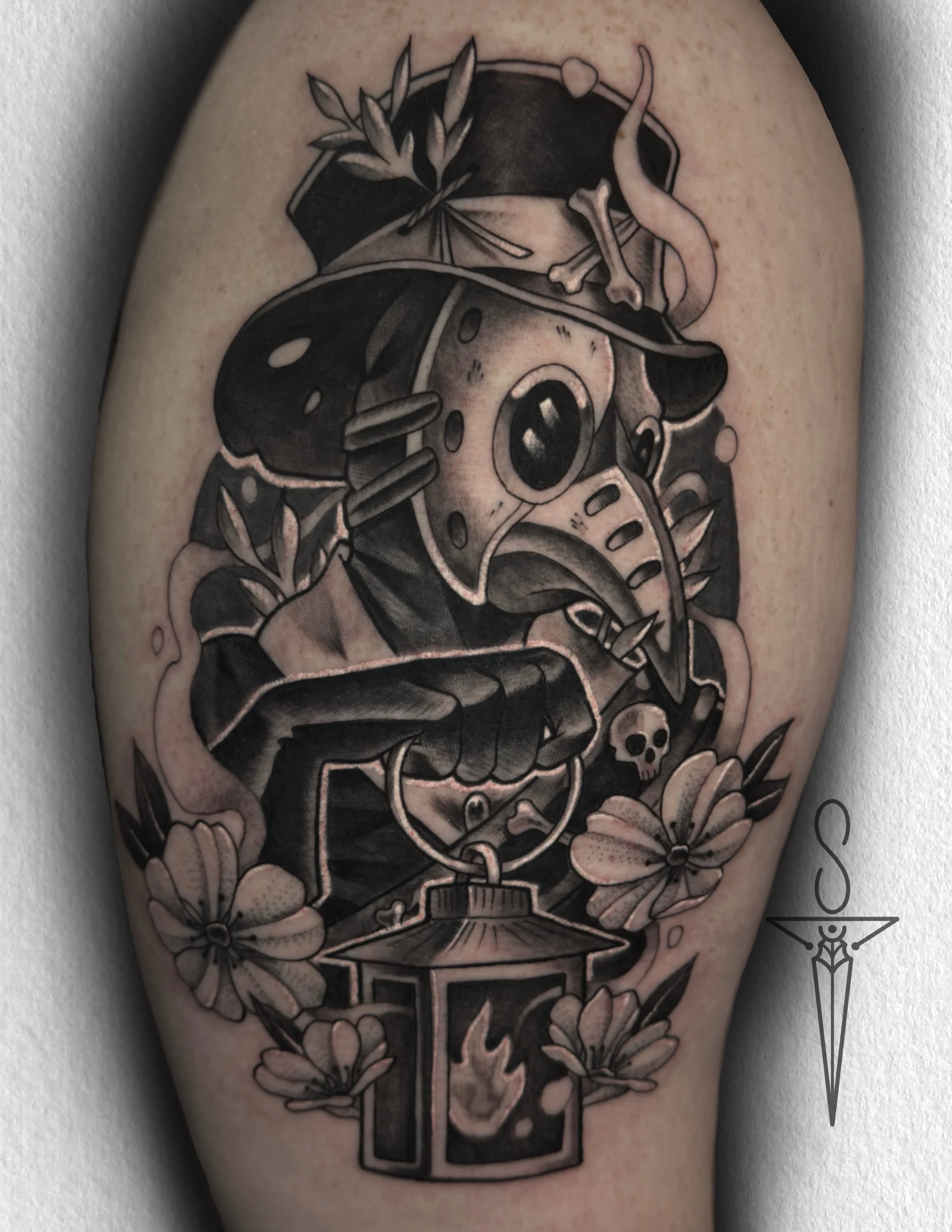 plague-doctor-tattoo-rockford-il