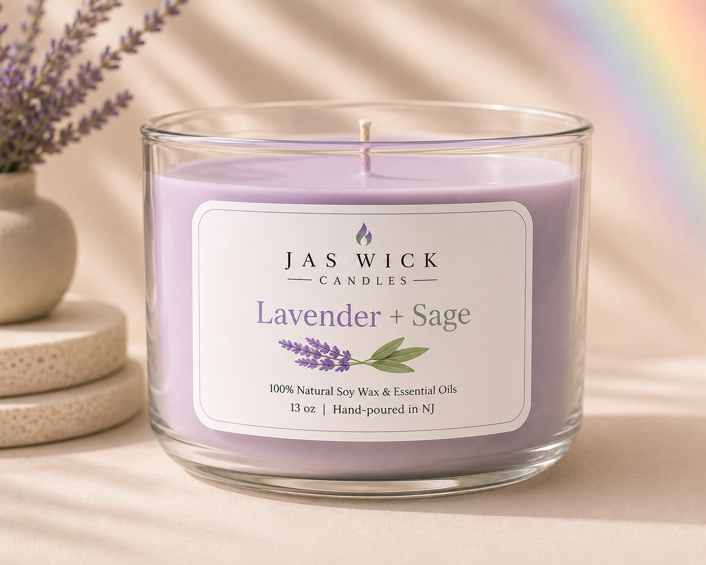 🌱 Lavender + Sage