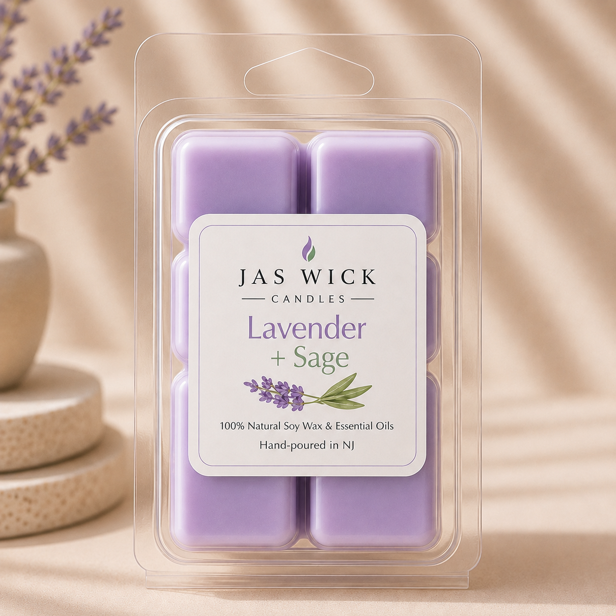 🌱 Lavender + Sage Candle 13oz