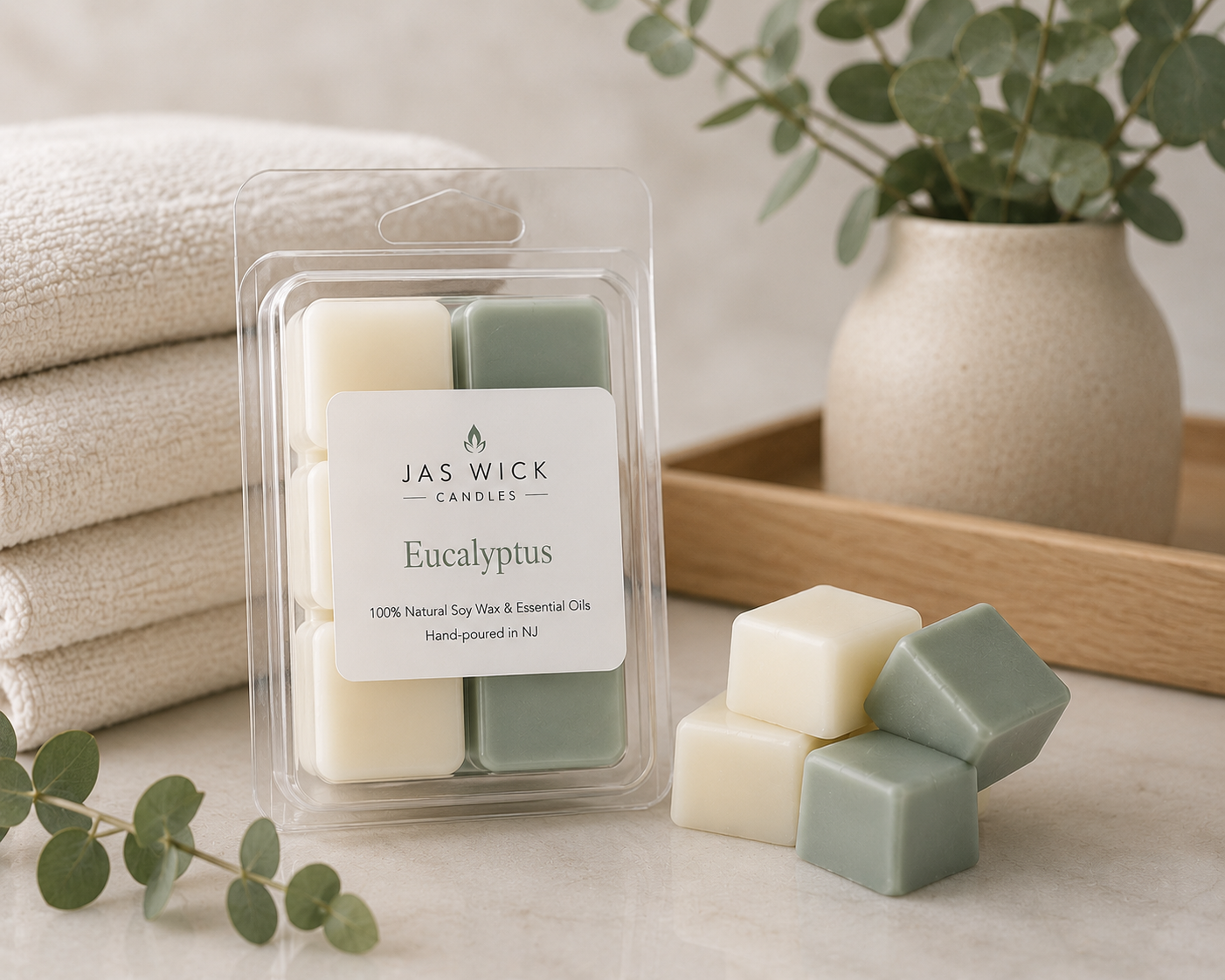 🌿 Eucalyptus Wax Melts