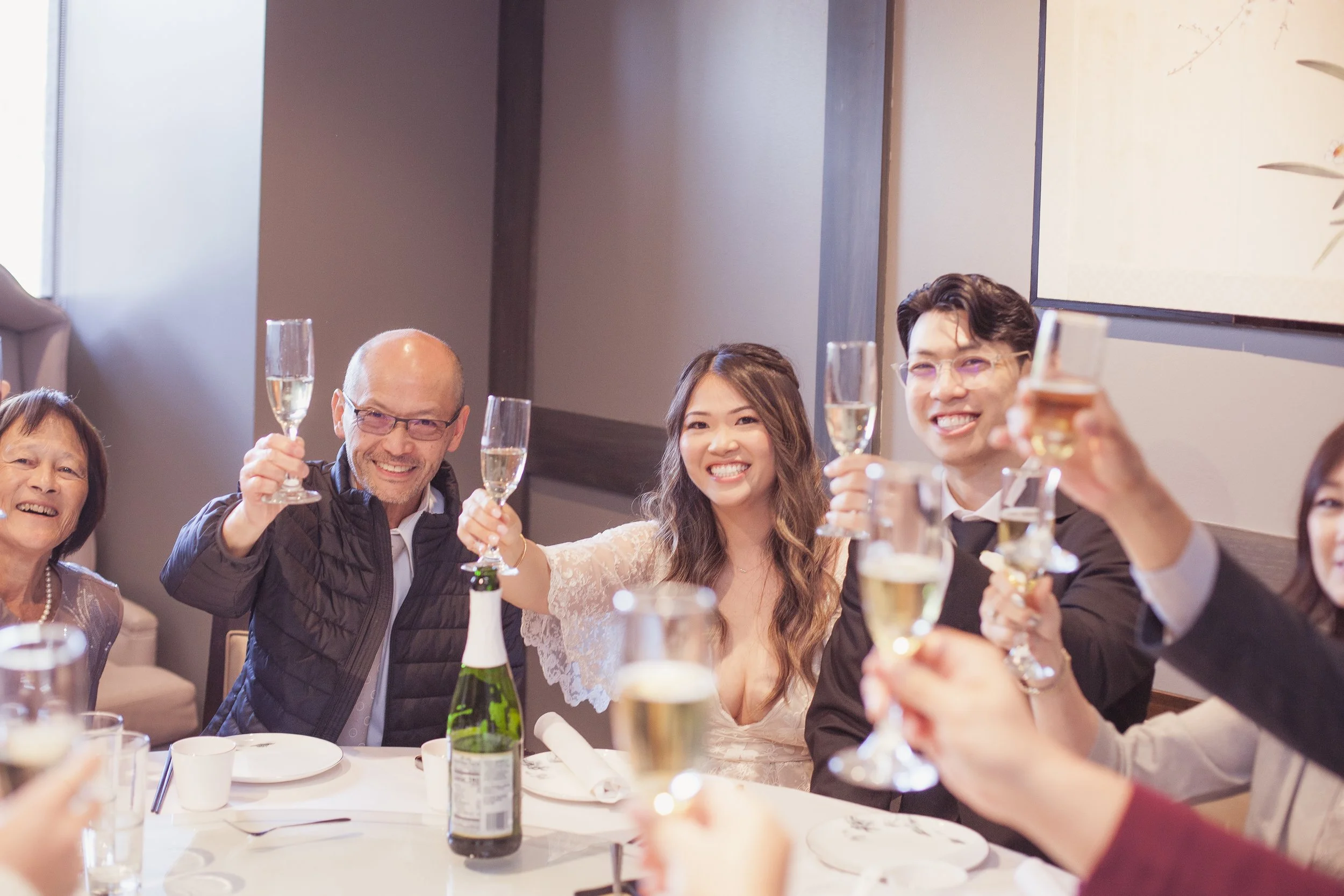 Micro wedding reception photos San Francisco — small wedding coverage