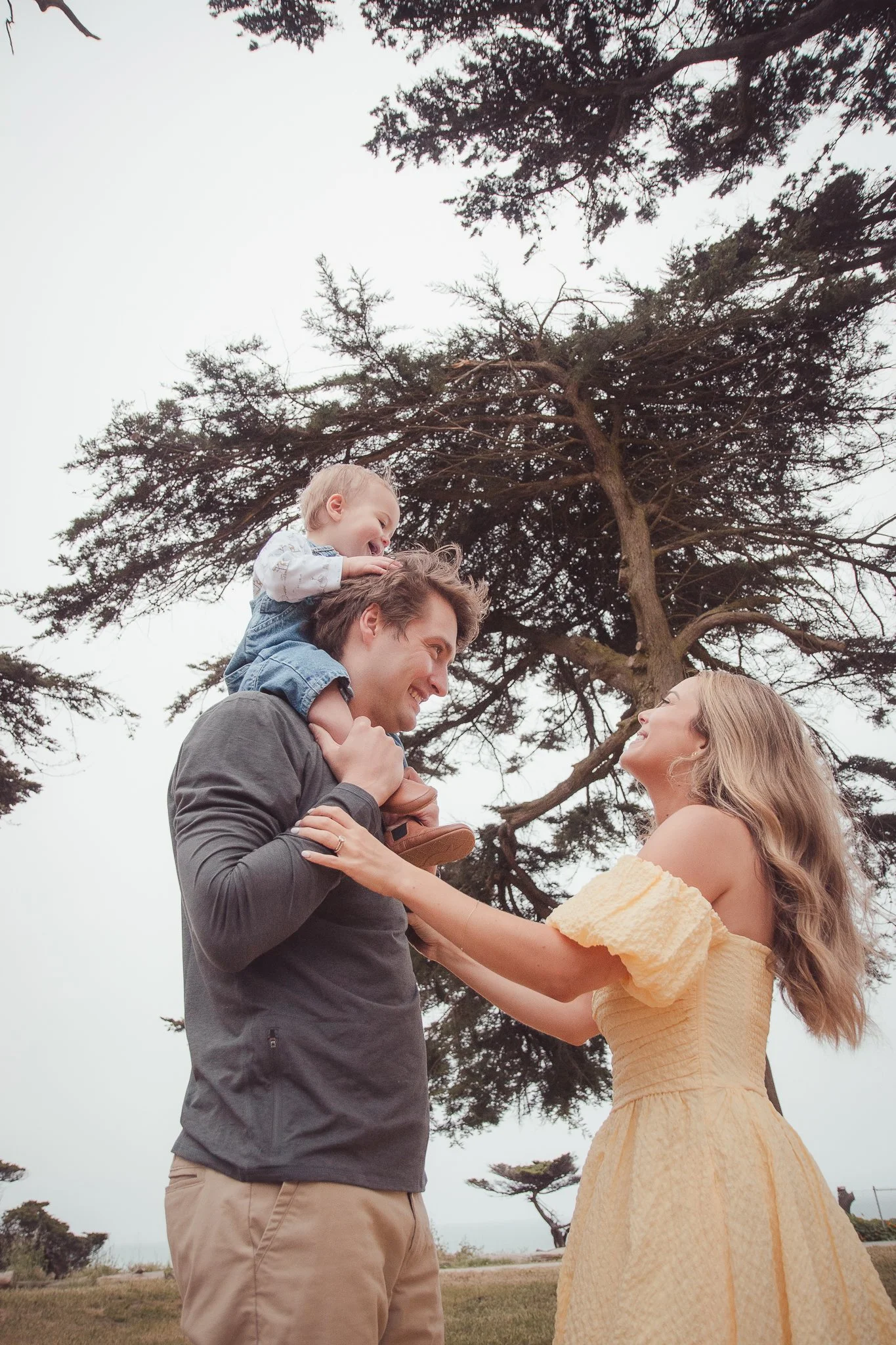 Family photos at Sutro Park San Francisco — outdoor portrait session