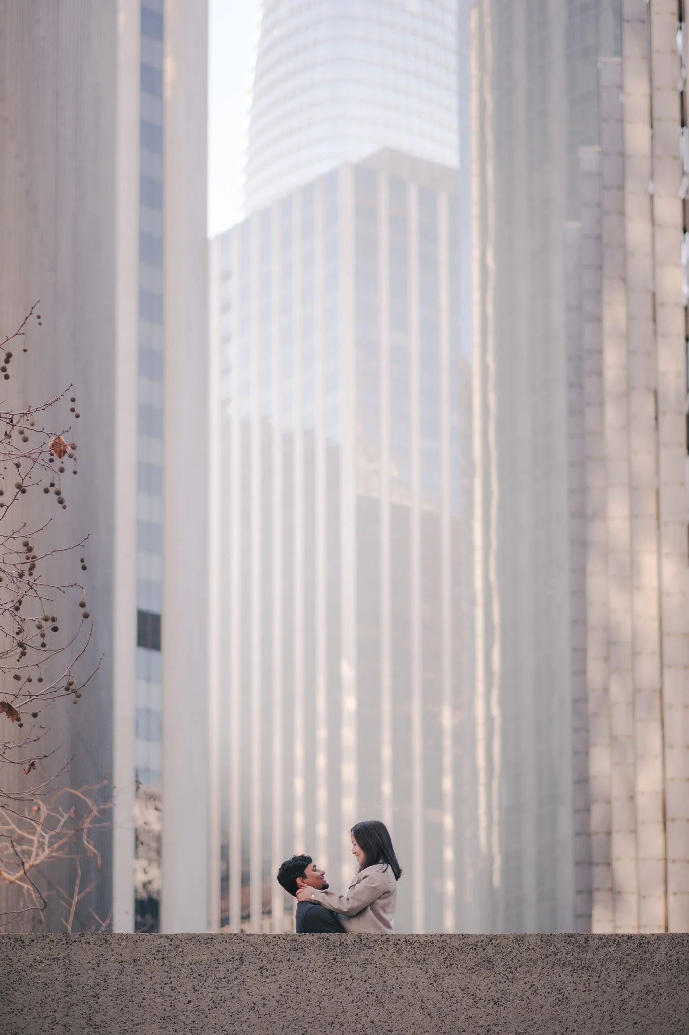 Engagement photographer San Francisco — cinematic couple portrait