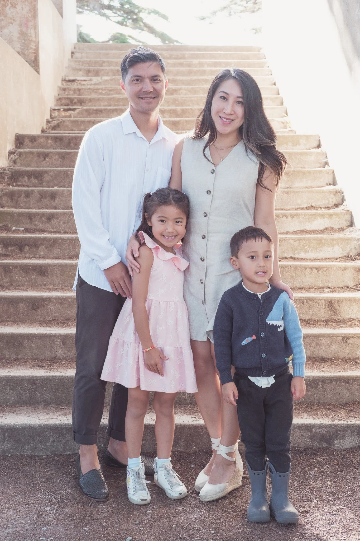 San Francisco family photographer — family session at Lands End
