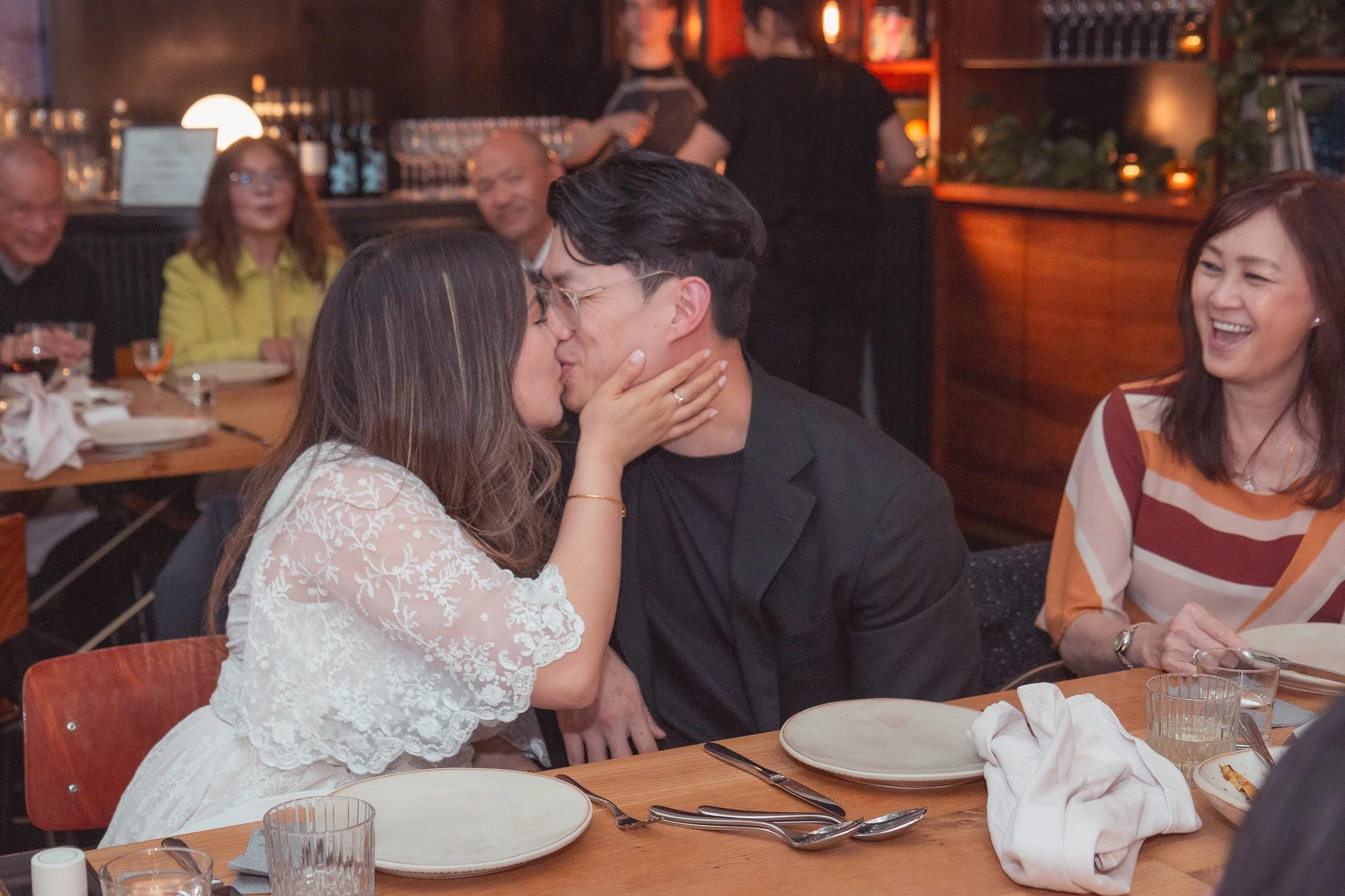 Micro wedding reception photos San Francisco — small wedding coverage