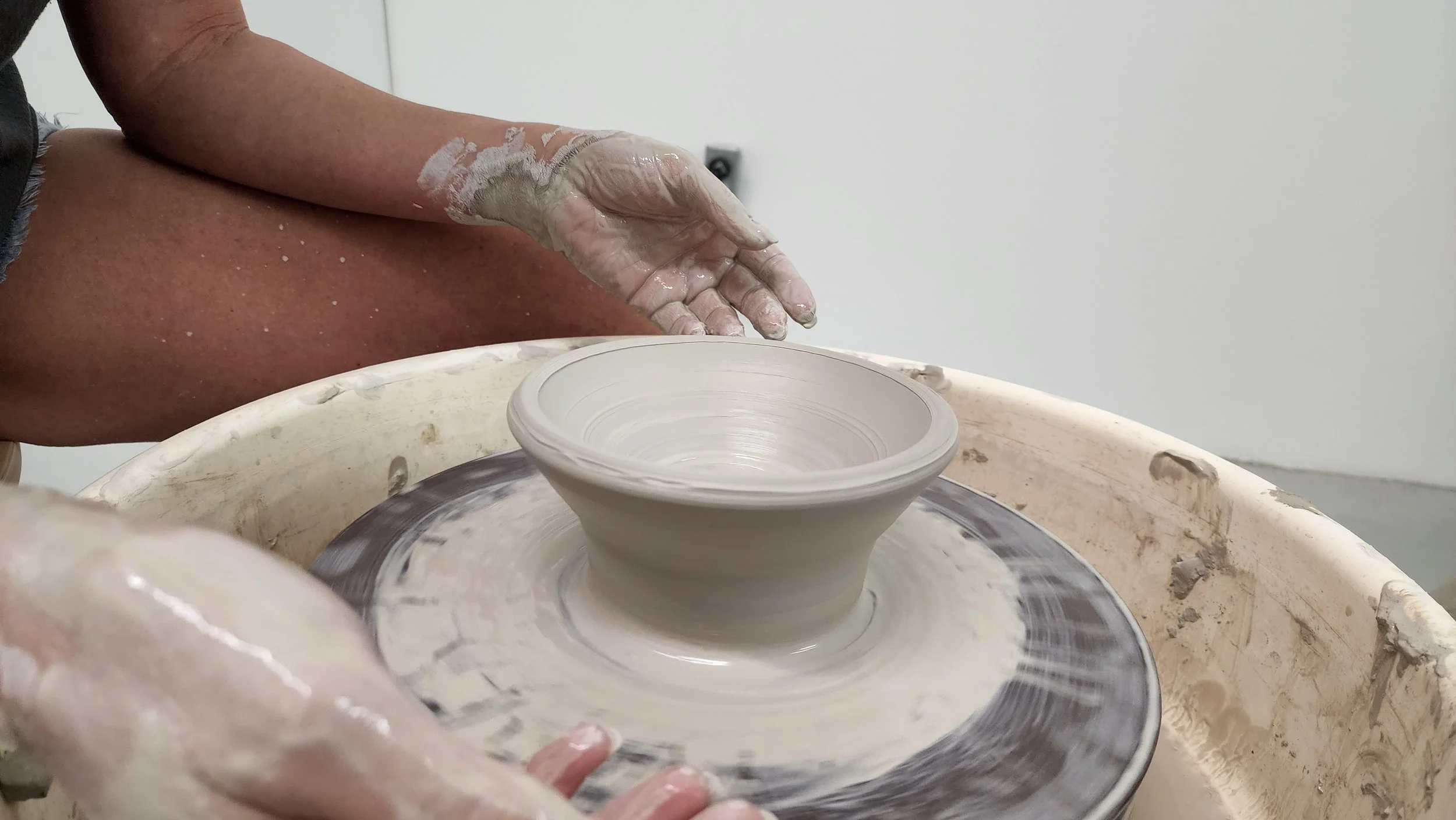 What to Expect Your First Time on the Pottery Wheel