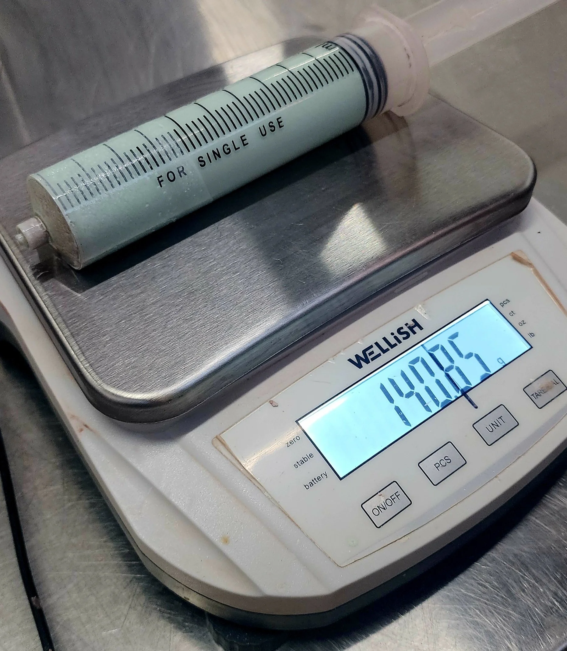 How and Why We Measure Specific Gravity in Our Glaze Studio