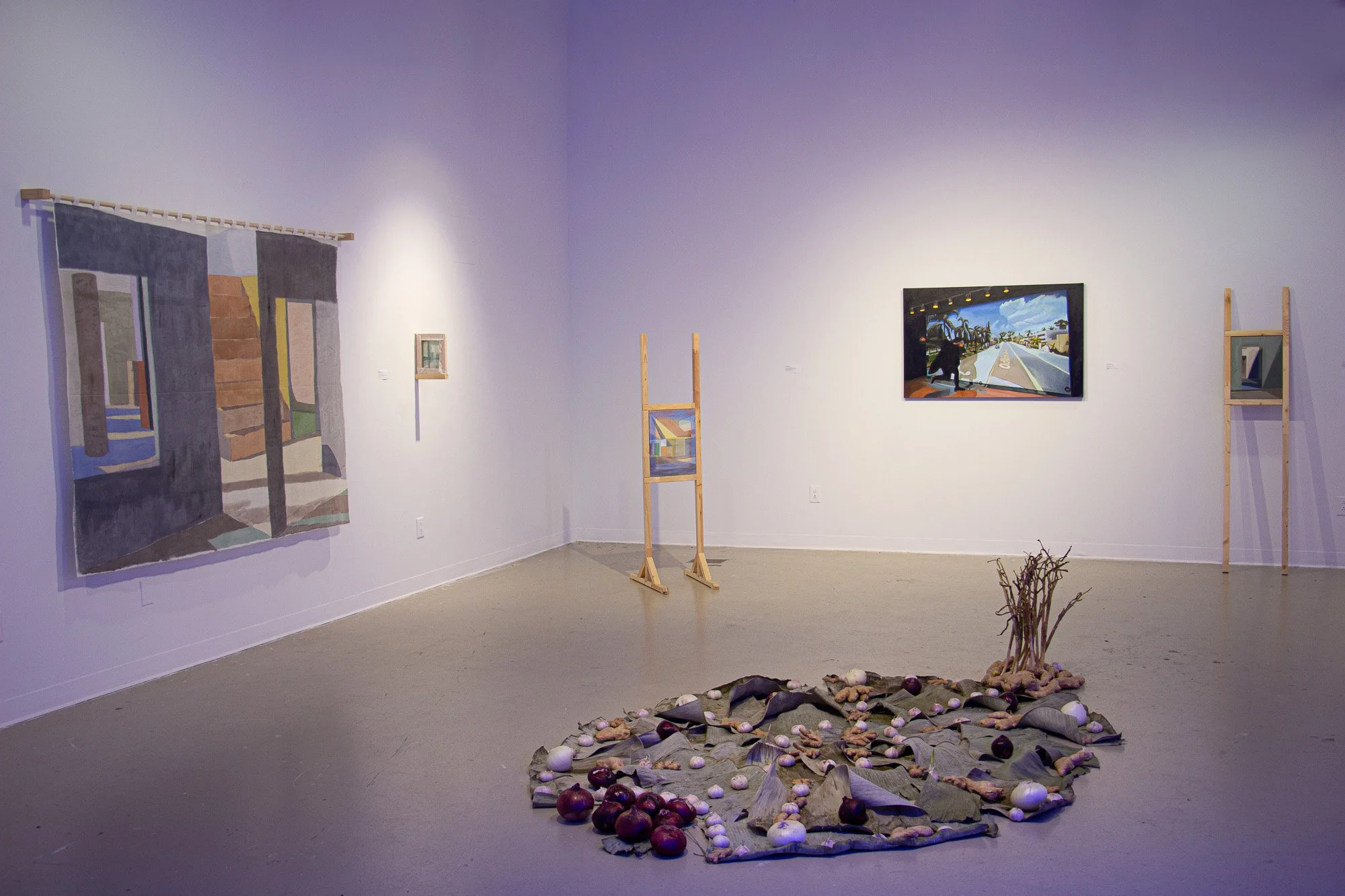 Installation shot from "X Marks the Spot: Filipinx Futurities" at the Gales Gallery, York University. Alongside with works of Ella Gonzales, Patrick Cruz, Excel Garay, Julius Poncelet Manapul, and John Ephraim Velasco. 

Curated by Dr. Marissa Largo.