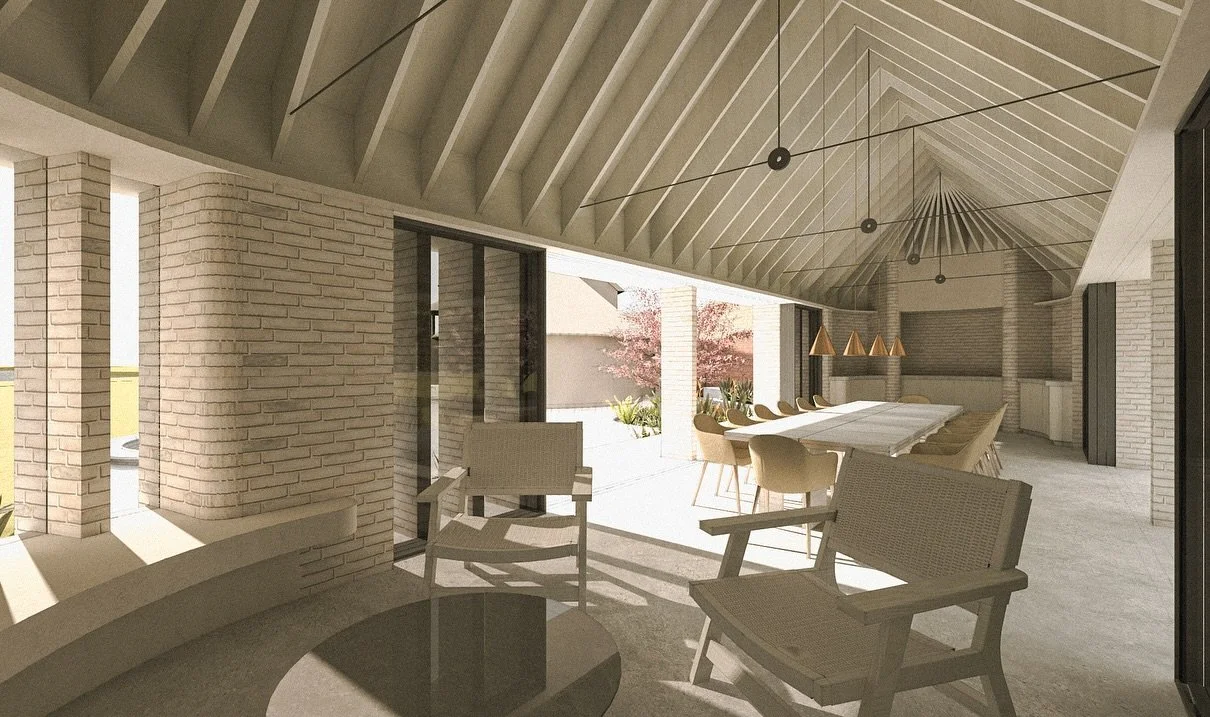 Malvern Orangery

We&rsquo;ve been busy working on a baby sister to our Malvern Pool House project recently with planning approved today. 

Alongside a new garage and overhaul to the existing house, the Orangery book ends the house with another oblon