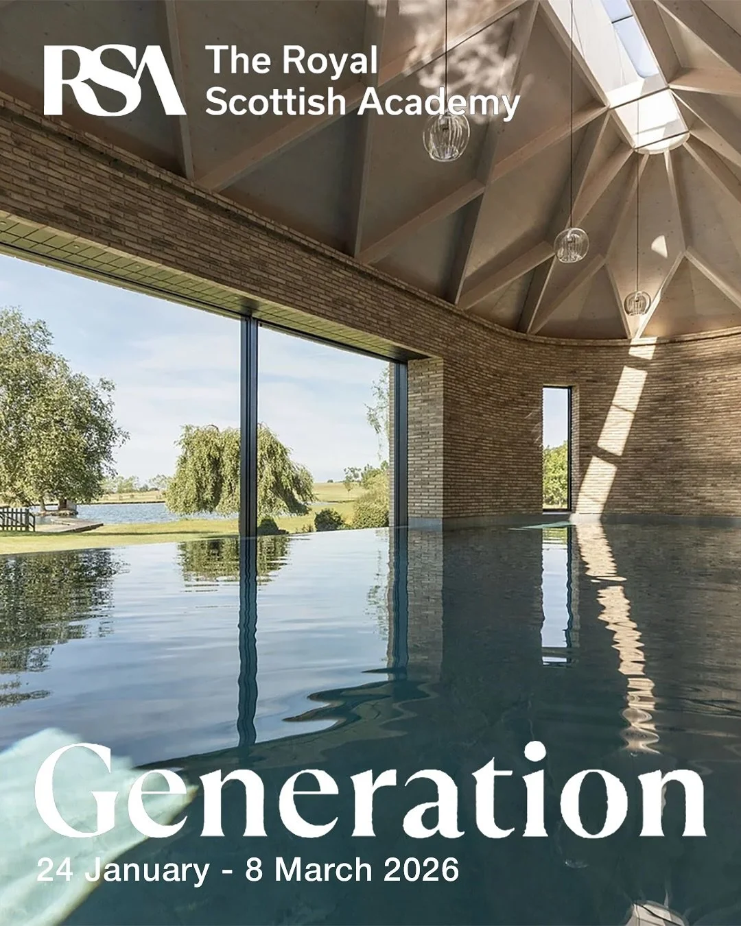 We are very much looking forward to seeing our work exhibited this winter @royal_scottish_academy in Edinburgh amongst great company with past colleagues and friends. 

Hosted by @richardmurphyarchitects, where I started my career, the exhibition, en