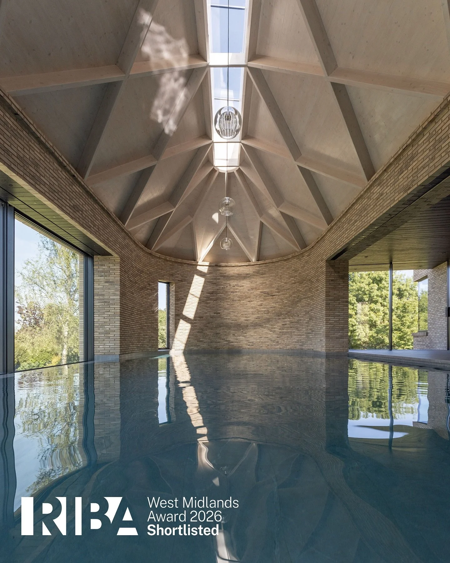 Malvern Pool House has been shortlisted for this year&rsquo;s @riba Awards!

We&rsquo;re a little overwhelmed having two projects on this year&rsquo;s shortlists. Immensely proud that the project has been recognised by such a prestigious institution 