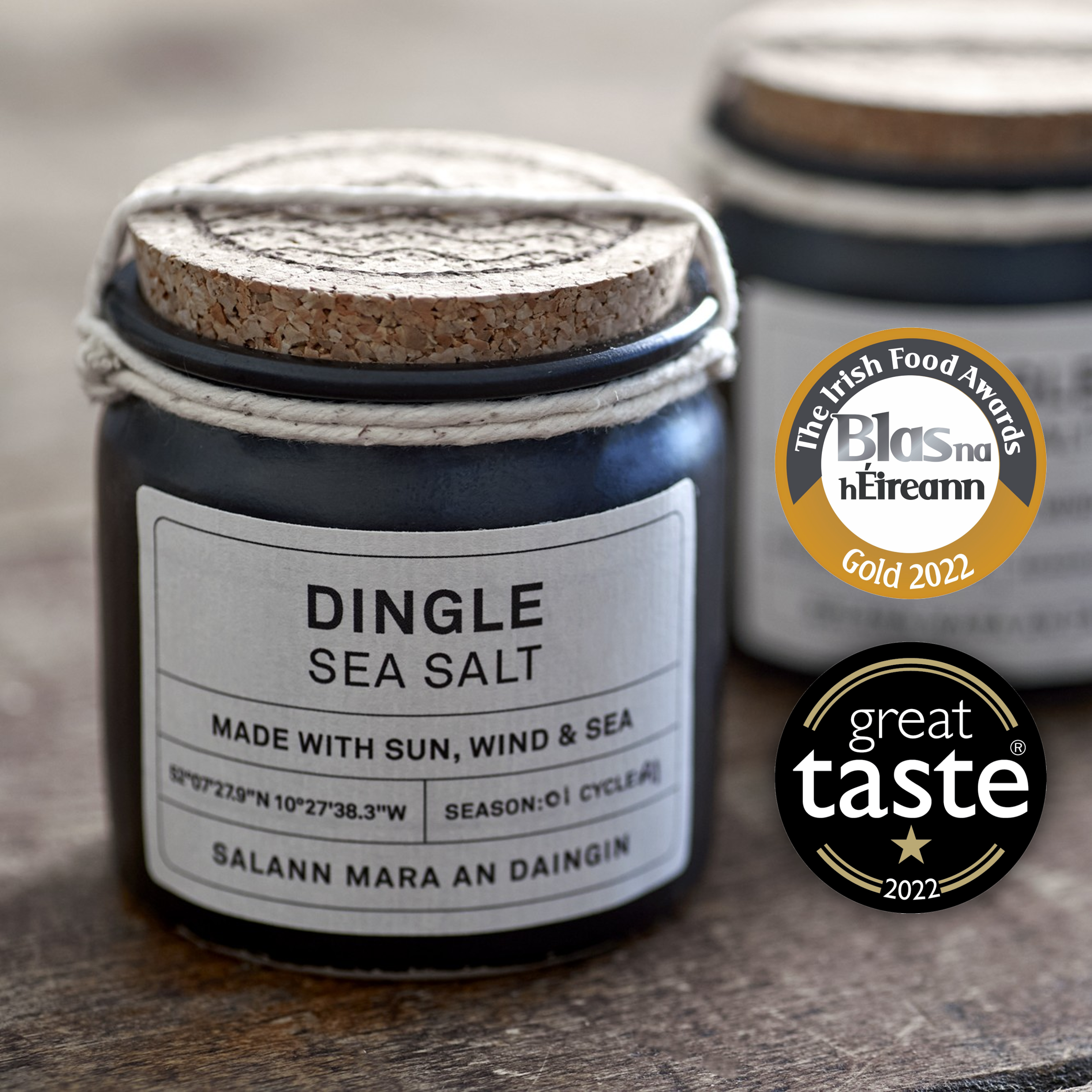 Pure sea salt - Ceramic jar