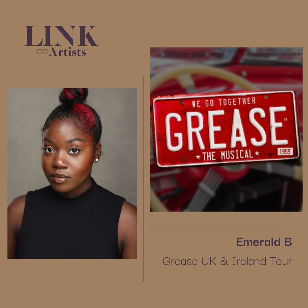 Hugely excited to announce that our @_emeraldb has been cast as Jan in @greaseuktour She will be wonderful in this role and we can&rsquo;t wait to see her ⭐️⭐️⭐️ Casting by Grindrod and Burton