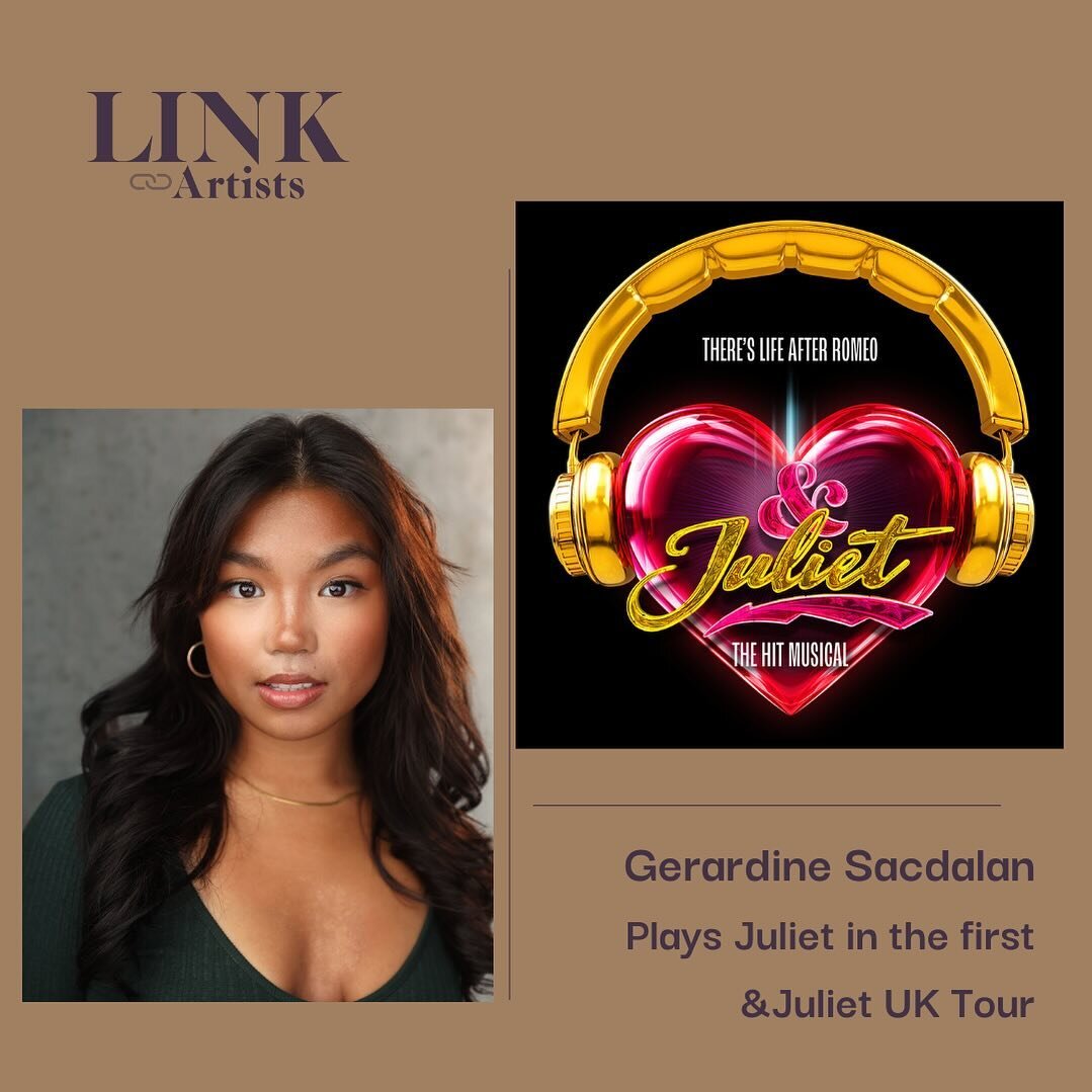 THE NEWS IS OUT!! Couldn&rsquo;t be prouder to announce our beautiful @gerardine.x will be playing the role of Juliet in the first Uk Tour of @julietmusical She&rsquo;s an absolute star. So so proud!! ⭐️⭐️⭐️⭐️