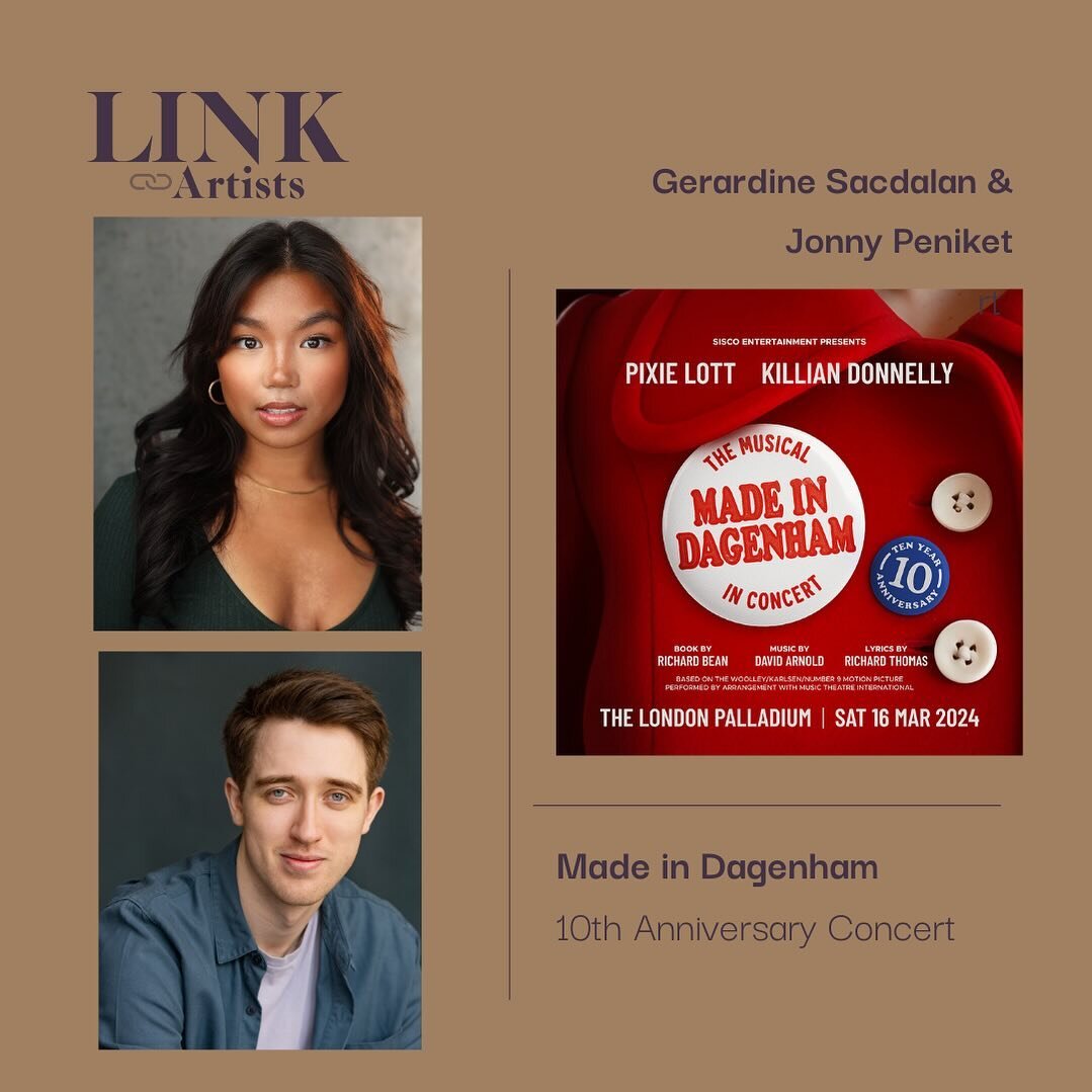 Tonight&rsquo;s the night! @gerardine.x and @jonnypeniket perform in the 10th Anniversary of Made In Dagenham for @siscoents at the @thelondonpalladium ⭐️⭐️⭐️⭐️