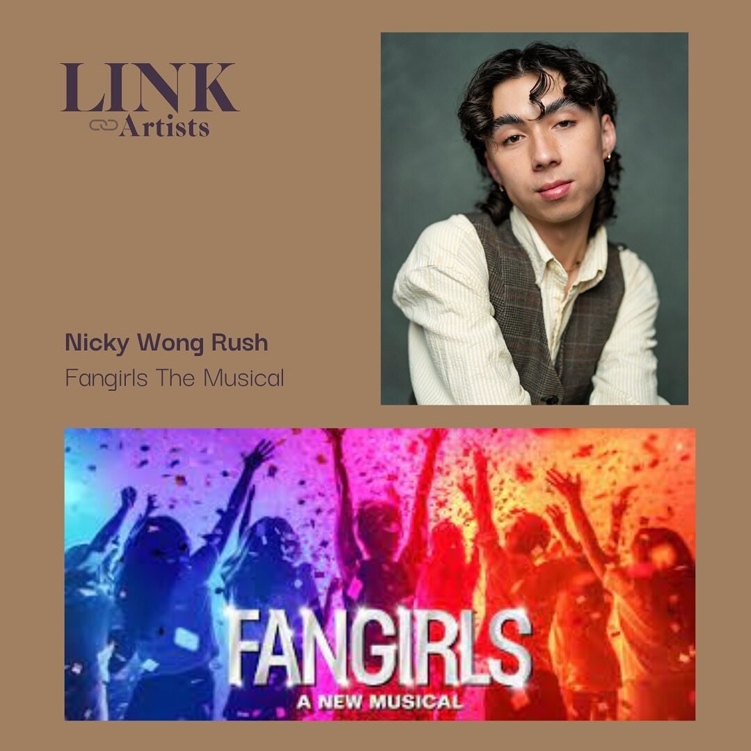 Today is a day of incredible news. Next up our gorgeous @_nickyrush.x_ joins the cast of @fangirlsmusical  at the @lyrichammersmith as Ensemble. Nicky will be incredible, I can&rsquo;t wait to watch ⭐️⭐️⭐️⭐️