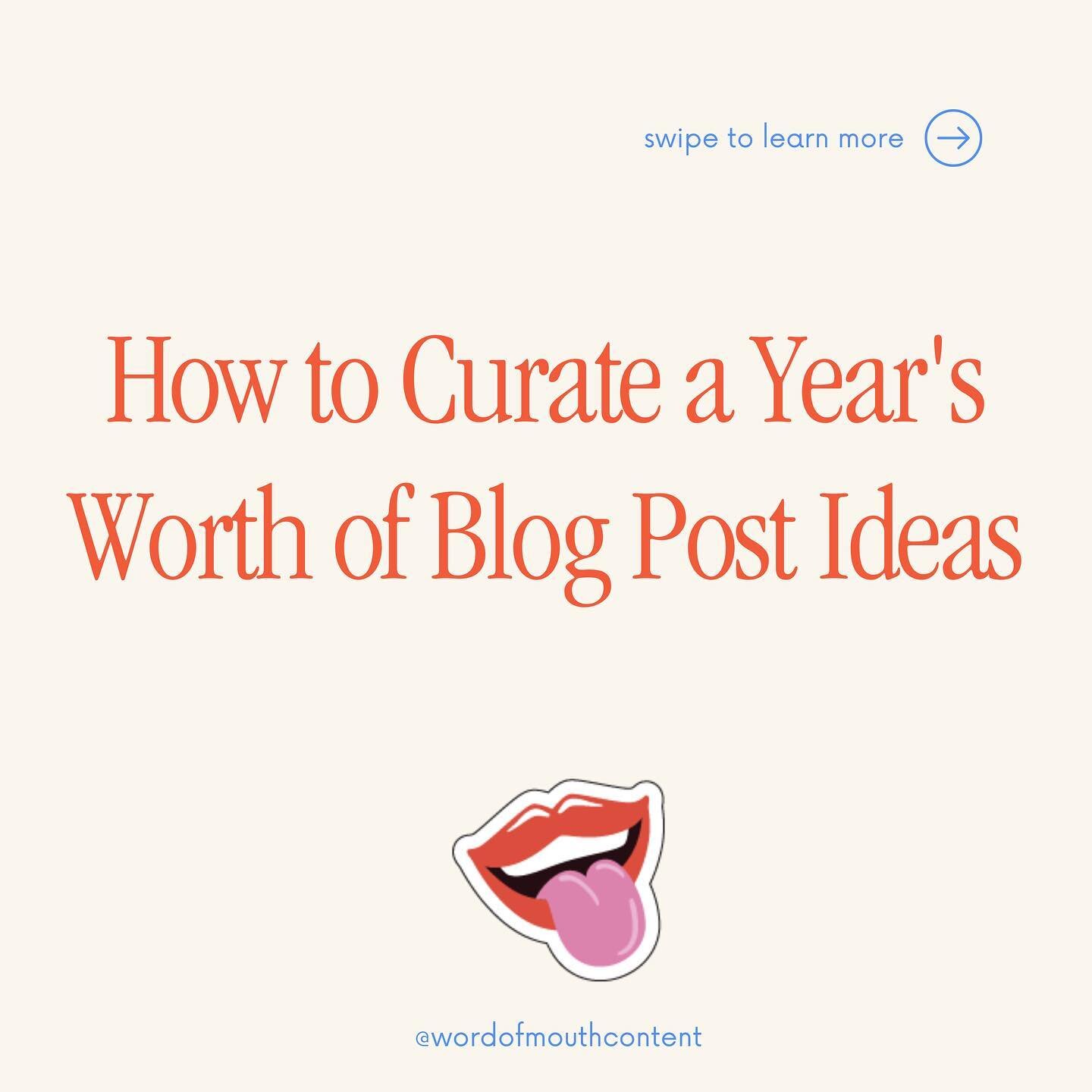Happy Thanksgiving!

With the new year starting soon, grab this guide on how to curate a year&rsquo;s worth of blog post ideas. 

DM me for more info!

.
.
.
.
.
#seowriter #seotipsandtricks #seoblogger #seokeywordresearch #keywordresearchtools