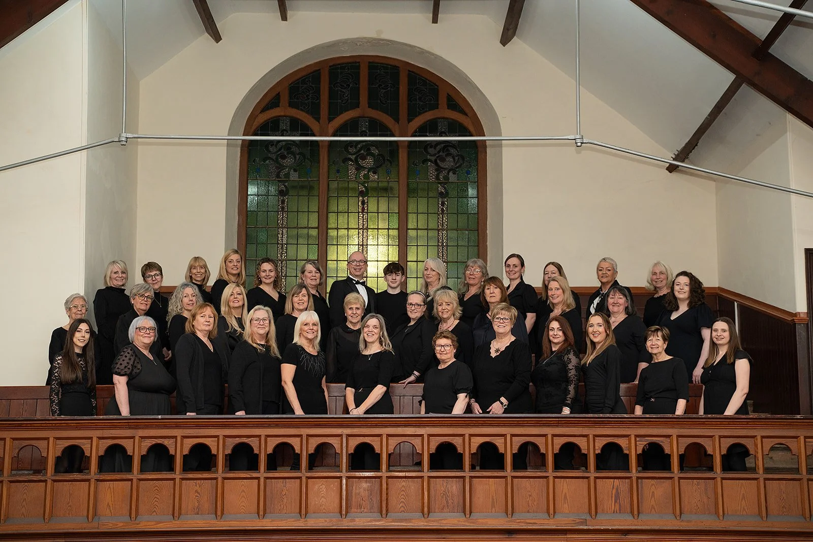 Treharmony Choir Photoshoot: Headshots and Group Photography in South Wales