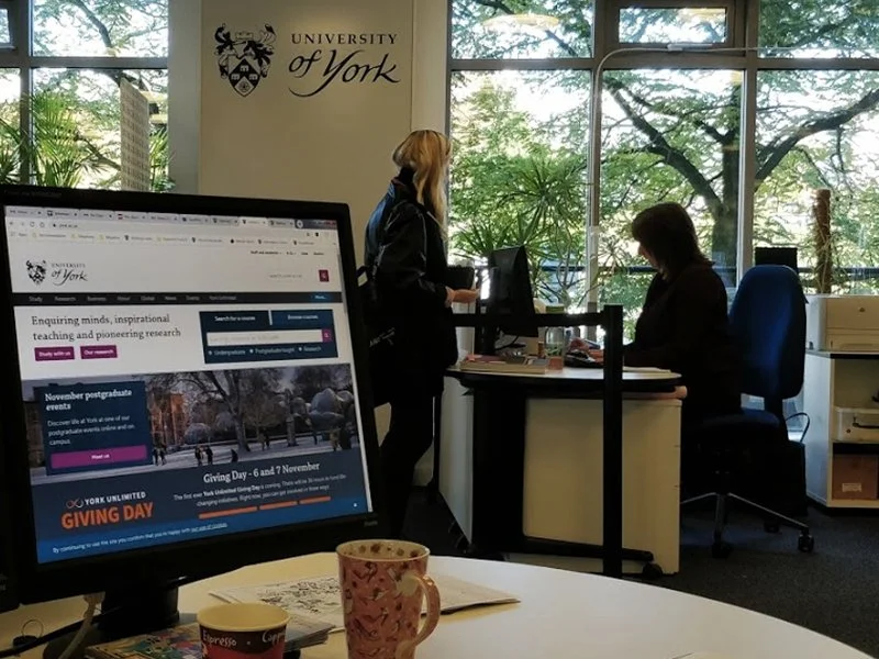A contextual enquiry at the University of York support centre