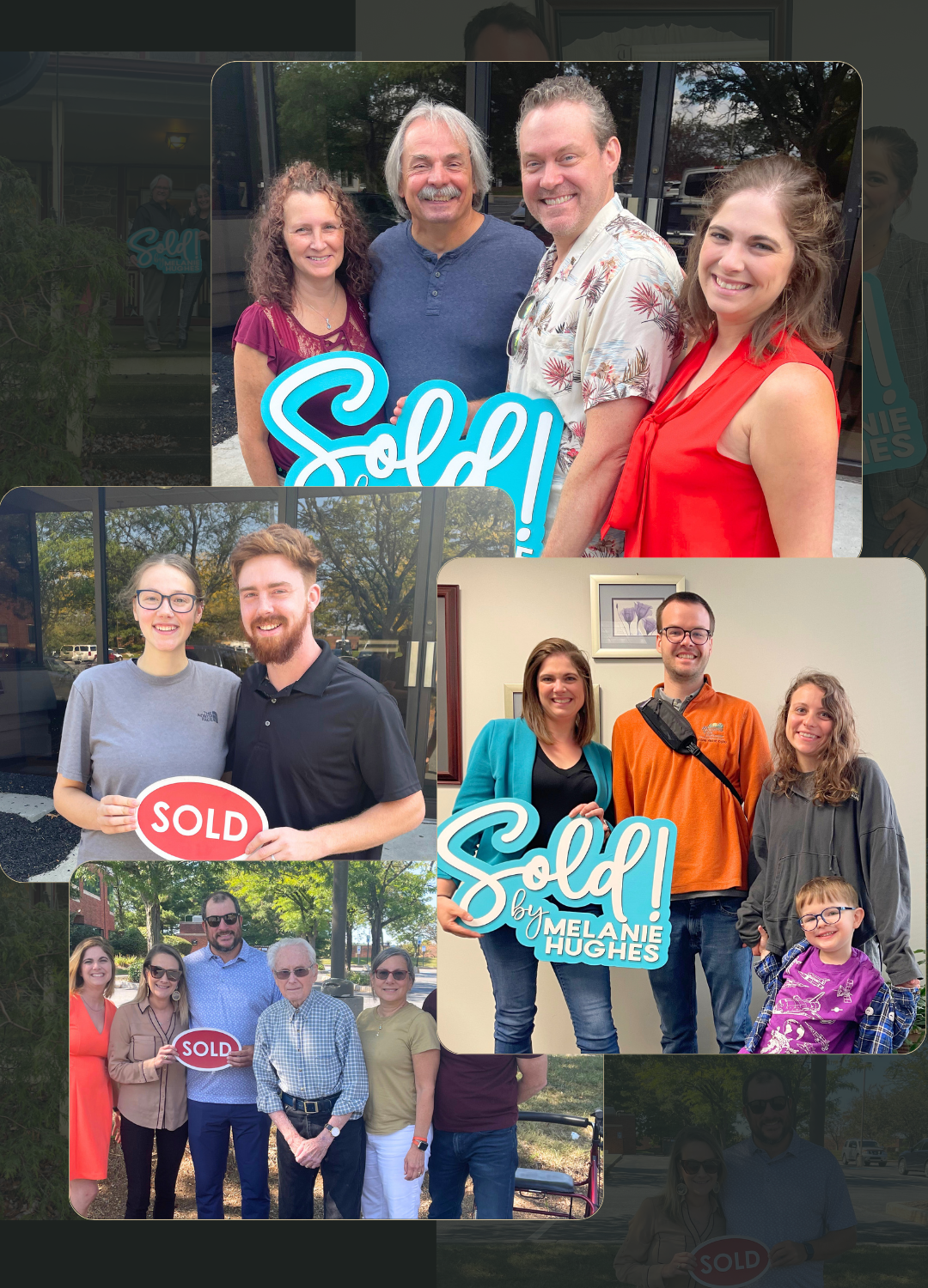 Selling Berks clients celebrating home purchases and closings throughout Berks County