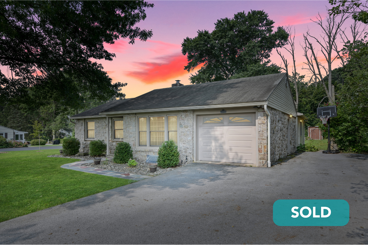 Rancher home sold at 408 Old Airport Rd, Douglassville, PA
