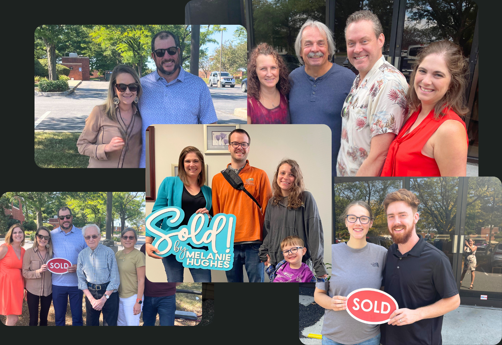 Selling Berks clients celebrating home purchases and closings throughout Berks County