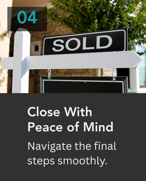 Sold sign outside a successfully closed home
